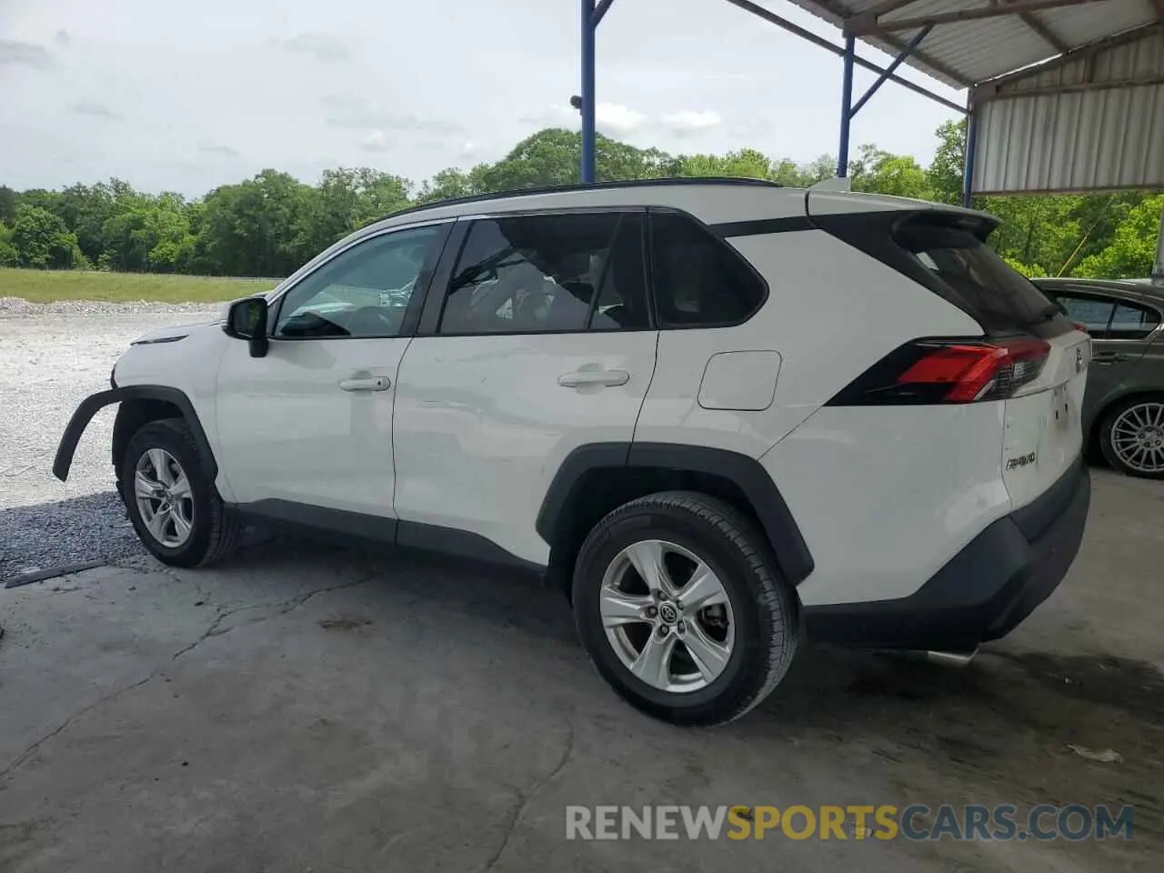 2 Photograph of a damaged car 2T3W1RFV8MC123319 TOYOTA RAV4 2021