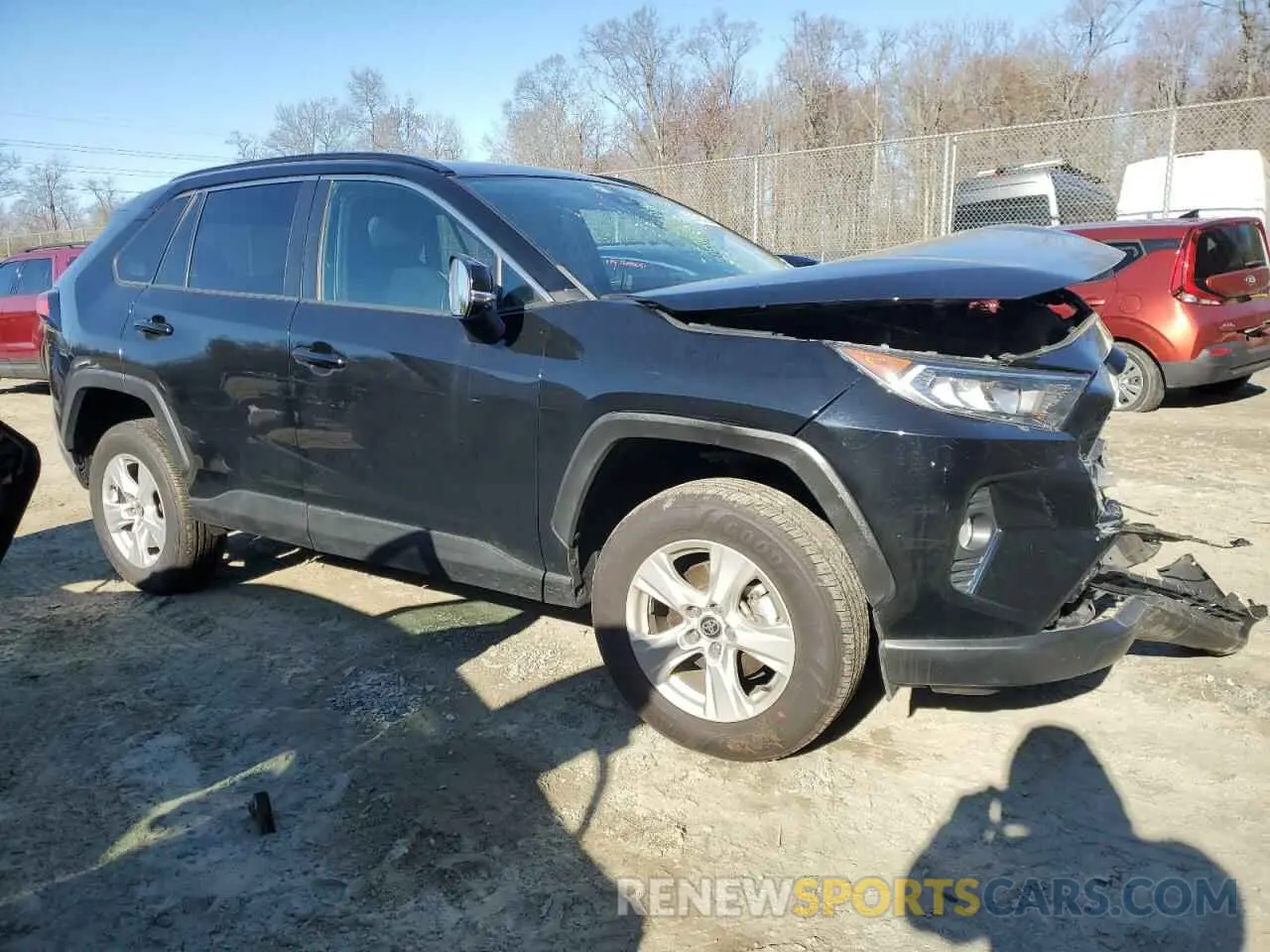 4 Photograph of a damaged car 2T3W1RFV8MC132618 TOYOTA RAV4 2021