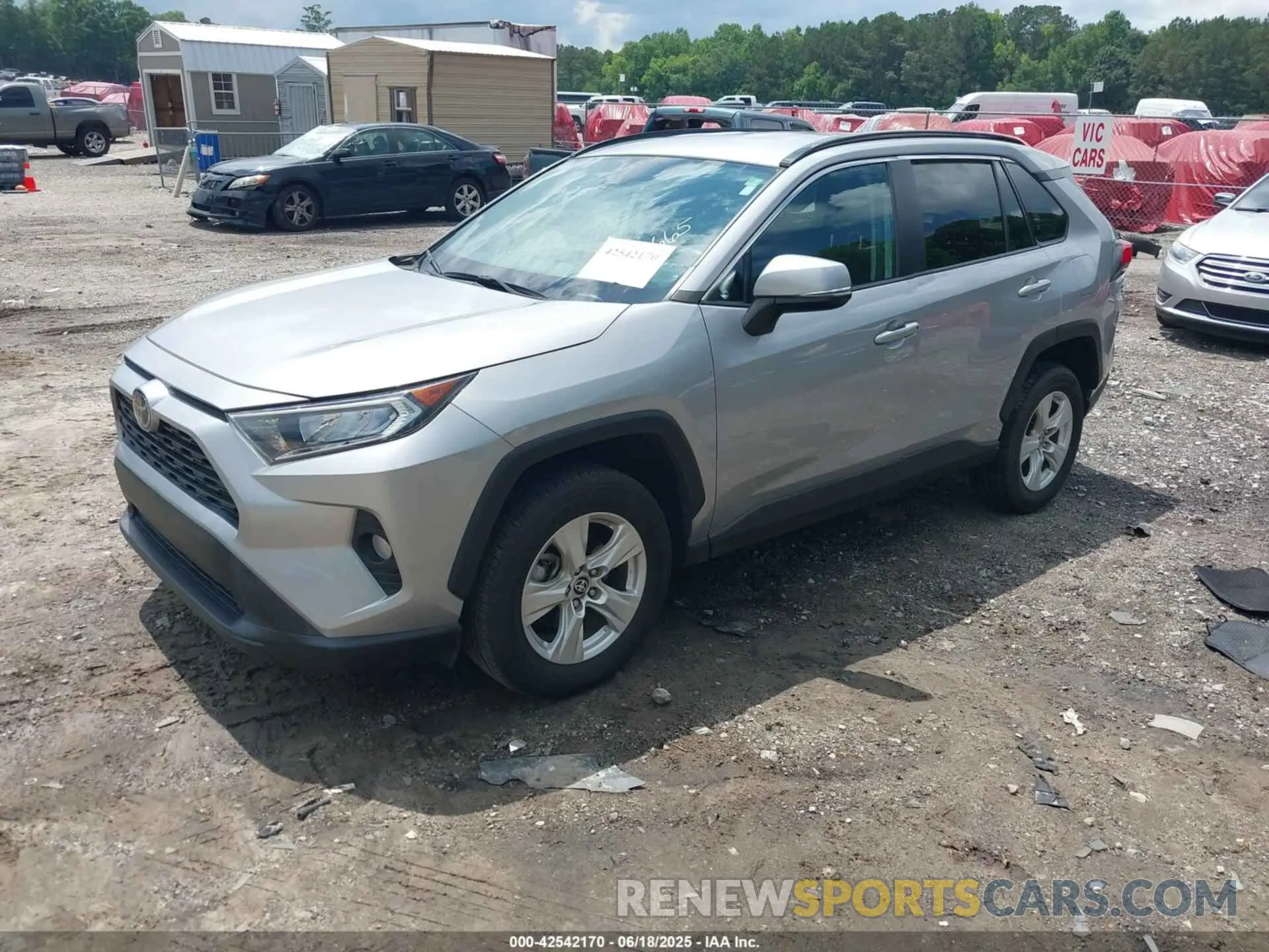 2 Photograph of a damaged car 2T3W1RFV8MC139665 TOYOTA RAV4 2021