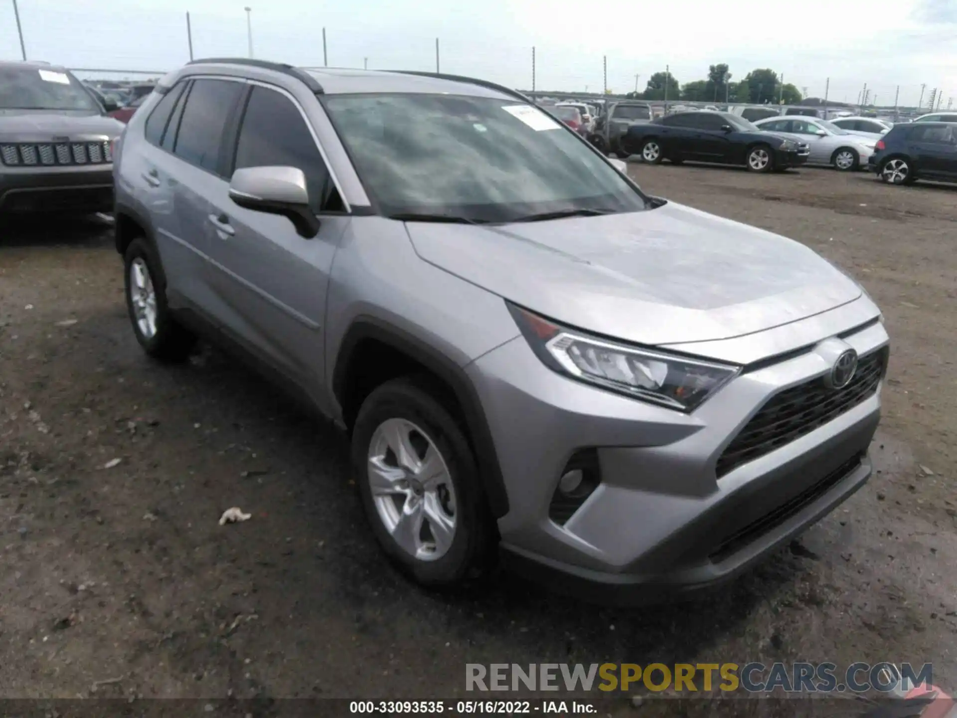 1 Photograph of a damaged car 2T3W1RFV8MC147779 TOYOTA RAV4 2021