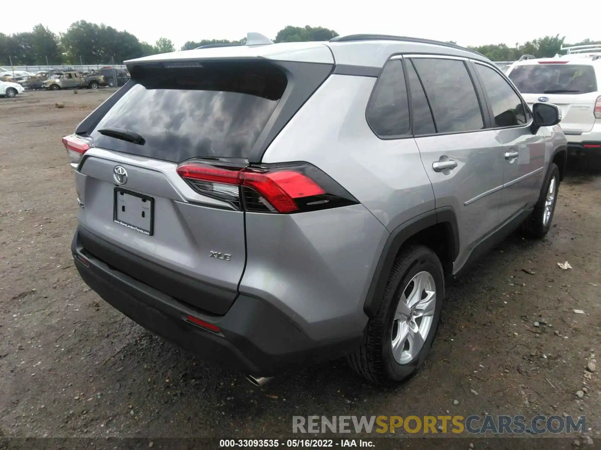 4 Photograph of a damaged car 2T3W1RFV8MC147779 TOYOTA RAV4 2021