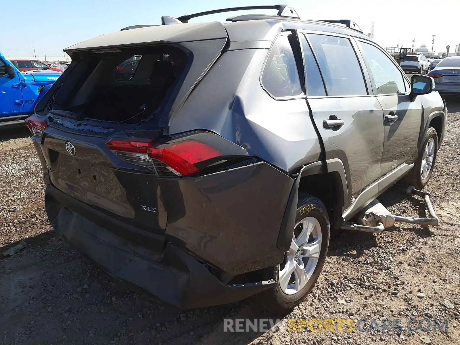 4 Photograph of a damaged car 2T3W1RFV8MC156532 TOYOTA RAV4 2021