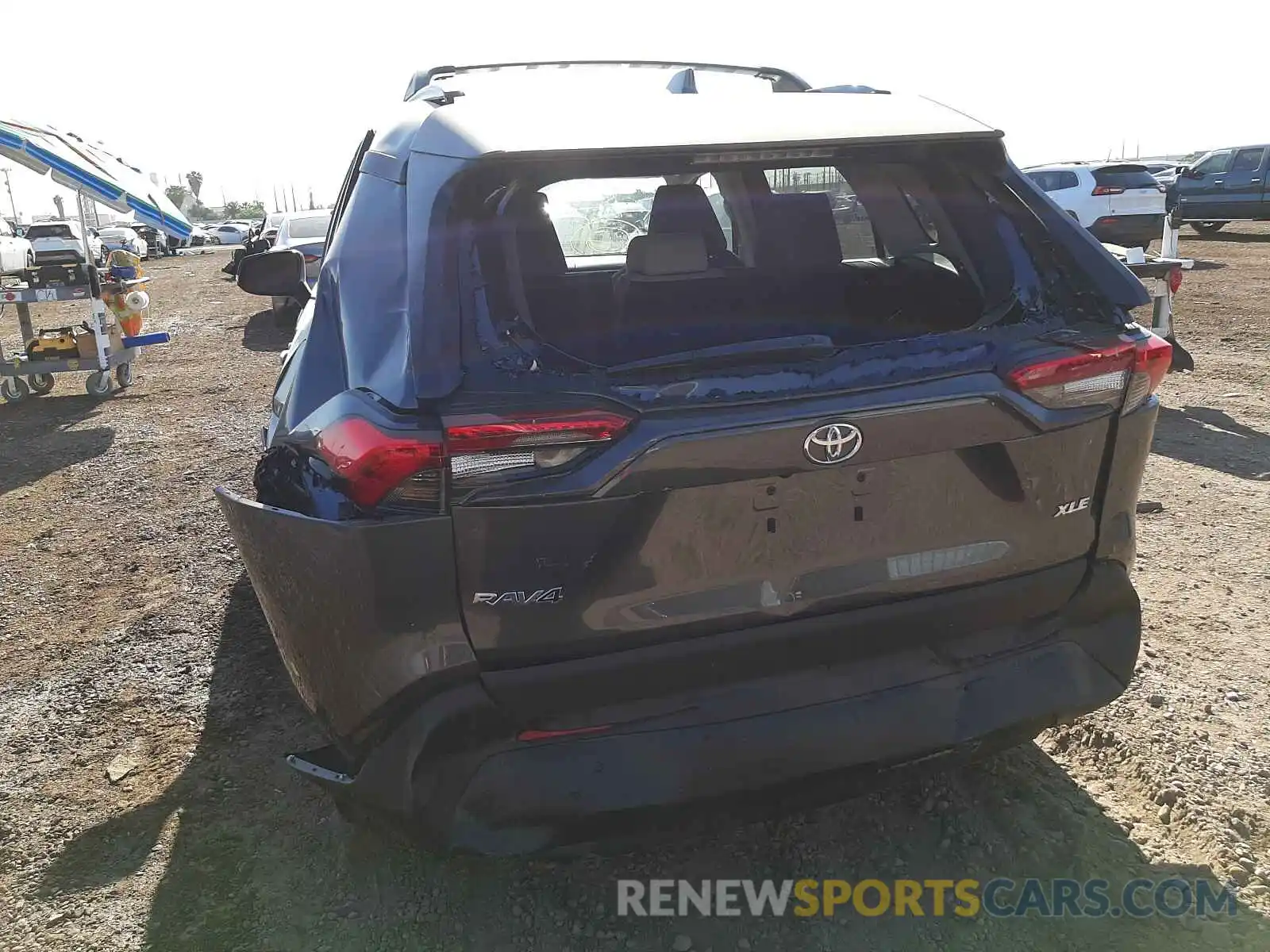 9 Photograph of a damaged car 2T3W1RFV8MC156532 TOYOTA RAV4 2021