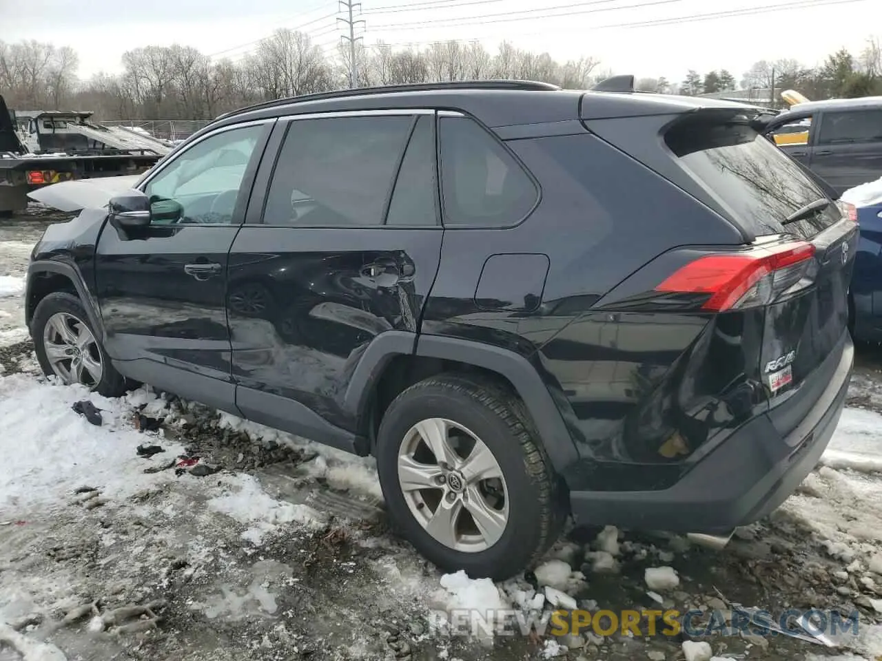 2 Photograph of a damaged car 2T3W1RFV8MW126395 TOYOTA RAV4 2021