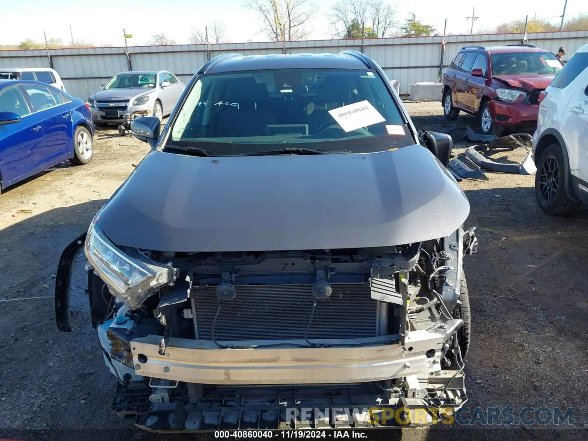13 Photograph of a damaged car 2T3W1RFV8MW126686 TOYOTA RAV4 2021