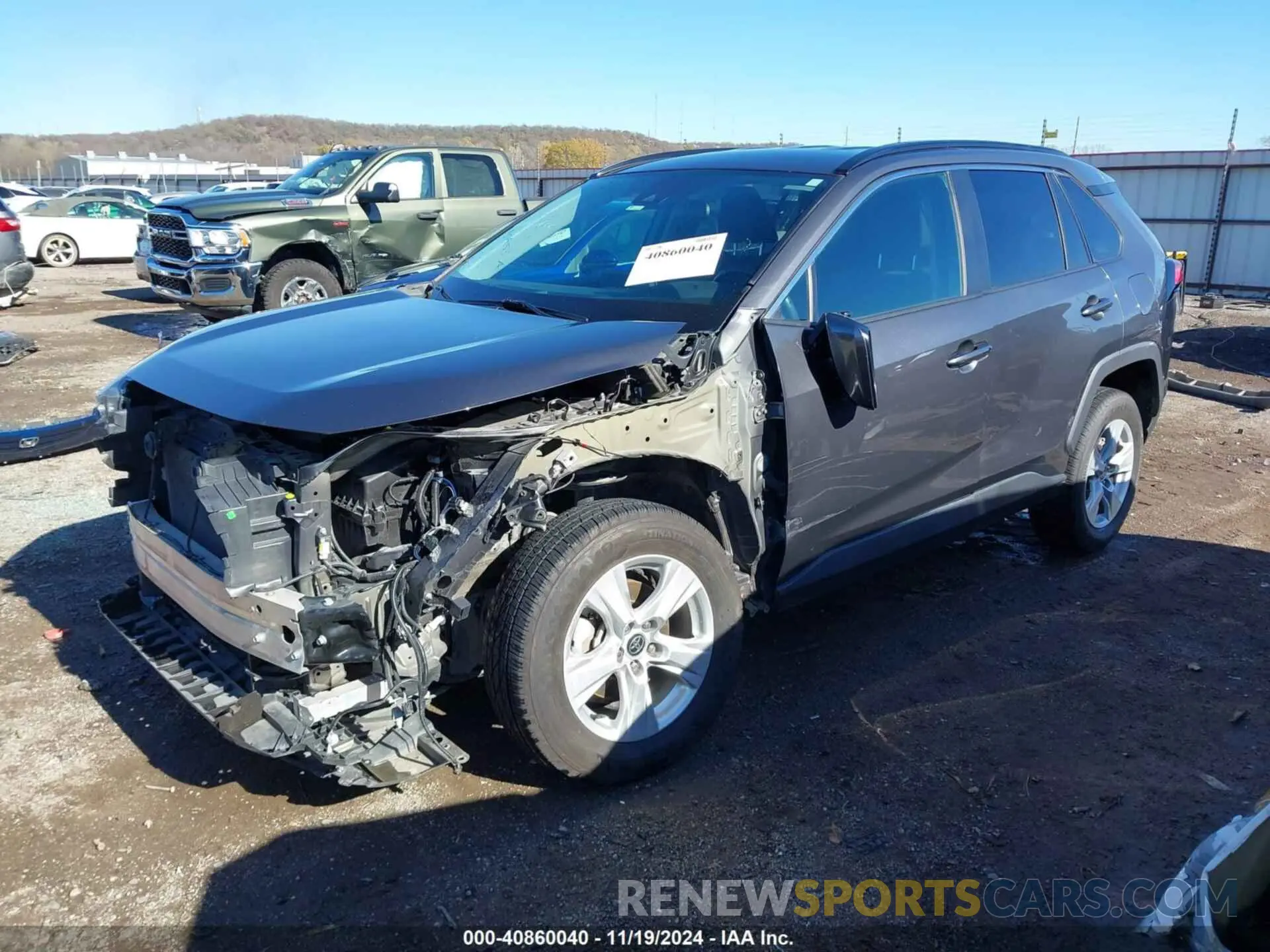 2 Photograph of a damaged car 2T3W1RFV8MW126686 TOYOTA RAV4 2021