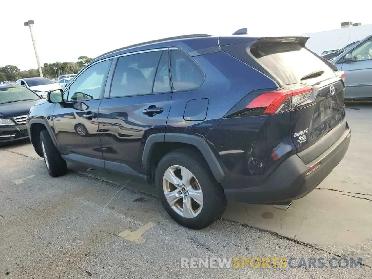 2 Photograph of a damaged car 2T3W1RFV8MW127854 TOYOTA RAV4 2021