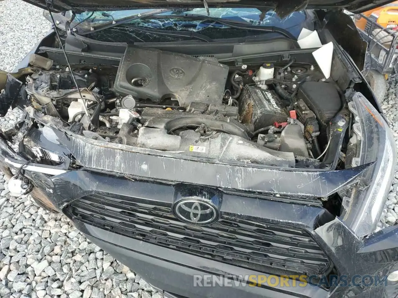 12 Photograph of a damaged car 2T3W1RFV8MW133153 TOYOTA RAV4 2021