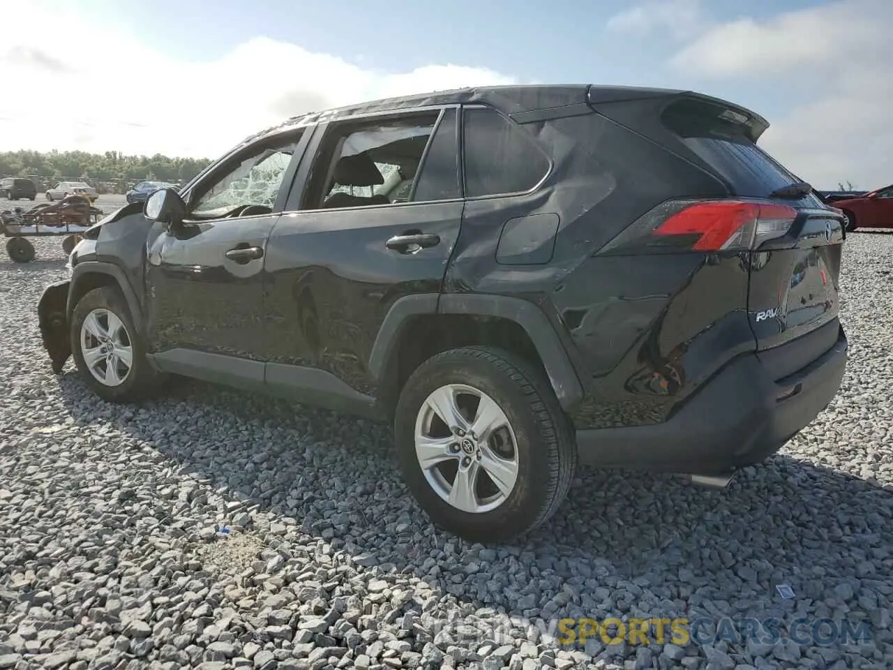 2 Photograph of a damaged car 2T3W1RFV8MW133153 TOYOTA RAV4 2021