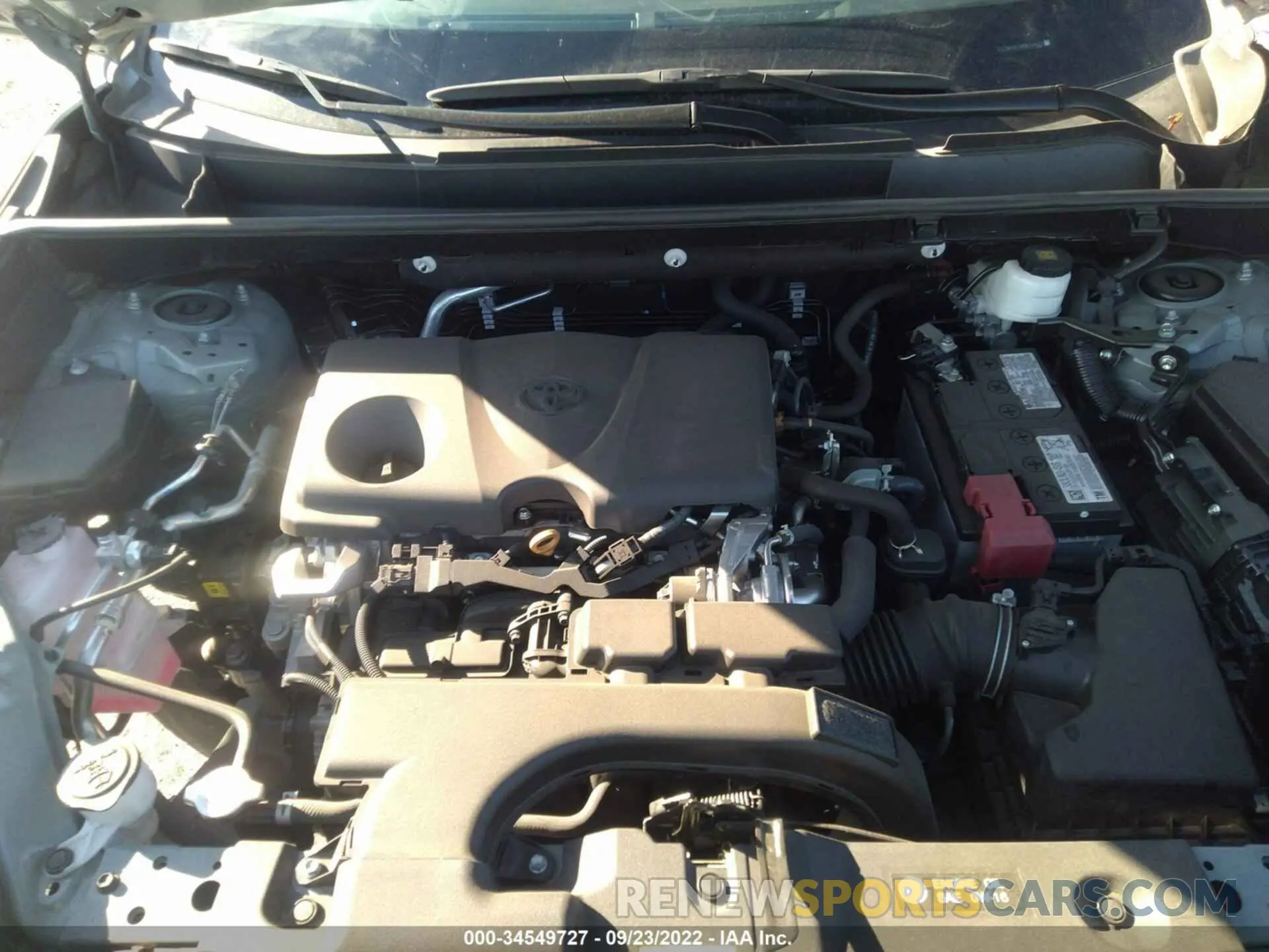 10 Photograph of a damaged car 2T3W1RFV8MW159073 TOYOTA RAV4 2021