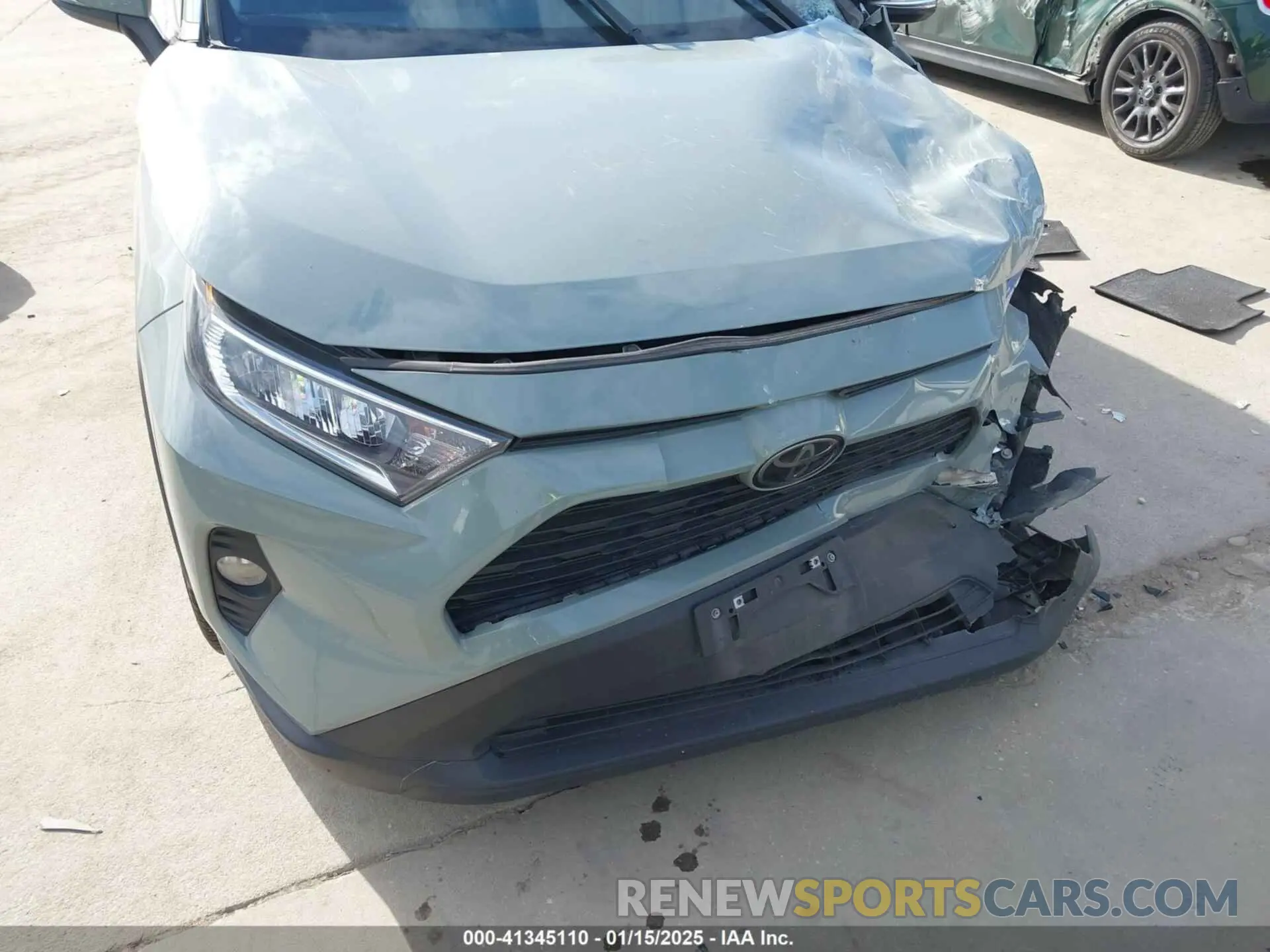 6 Photograph of a damaged car 2T3W1RFV9MC091948 TOYOTA RAV4 2021