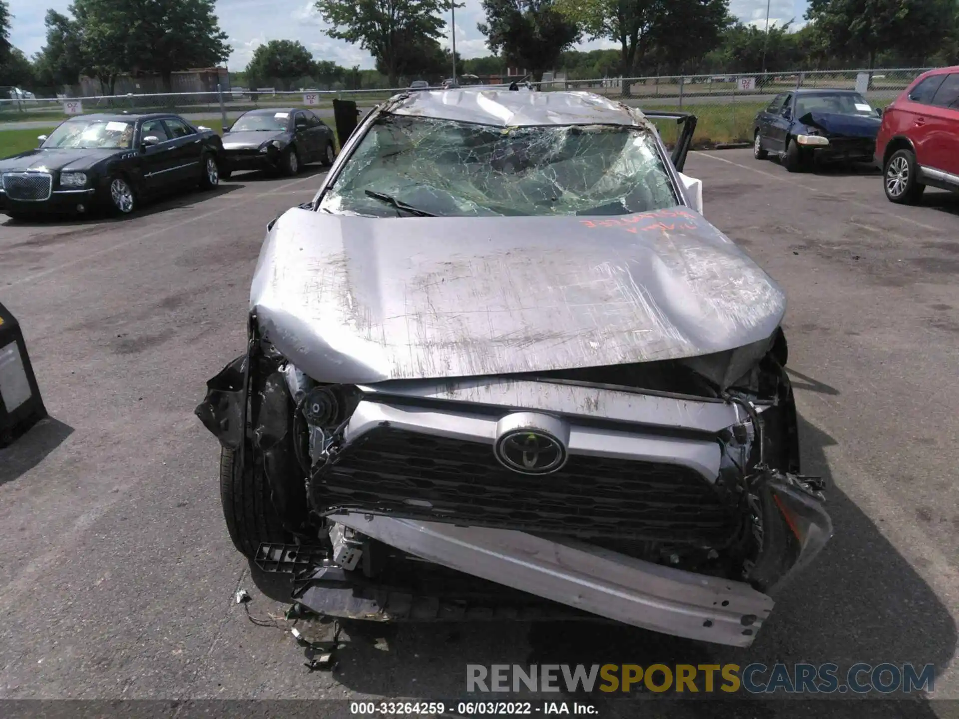 6 Photograph of a damaged car 2T3W1RFV9MC093604 TOYOTA RAV4 2021