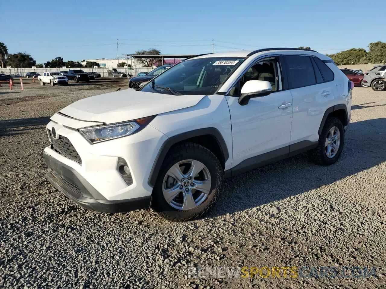 1 Photograph of a damaged car 2T3W1RFV9MC108652 TOYOTA RAV4 2021