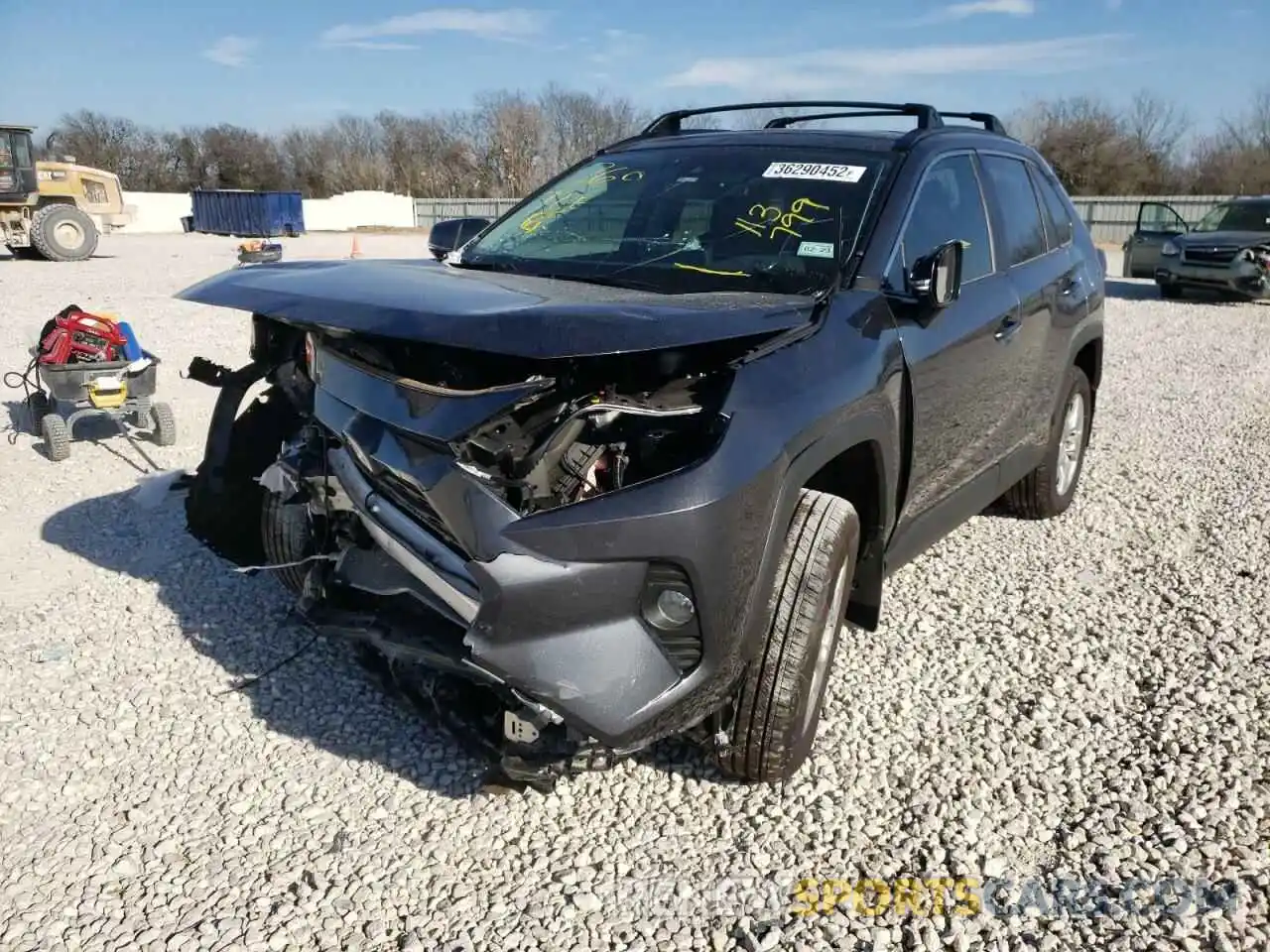 2 Photograph of a damaged car 2T3W1RFV9MC113799 TOYOTA RAV4 2021