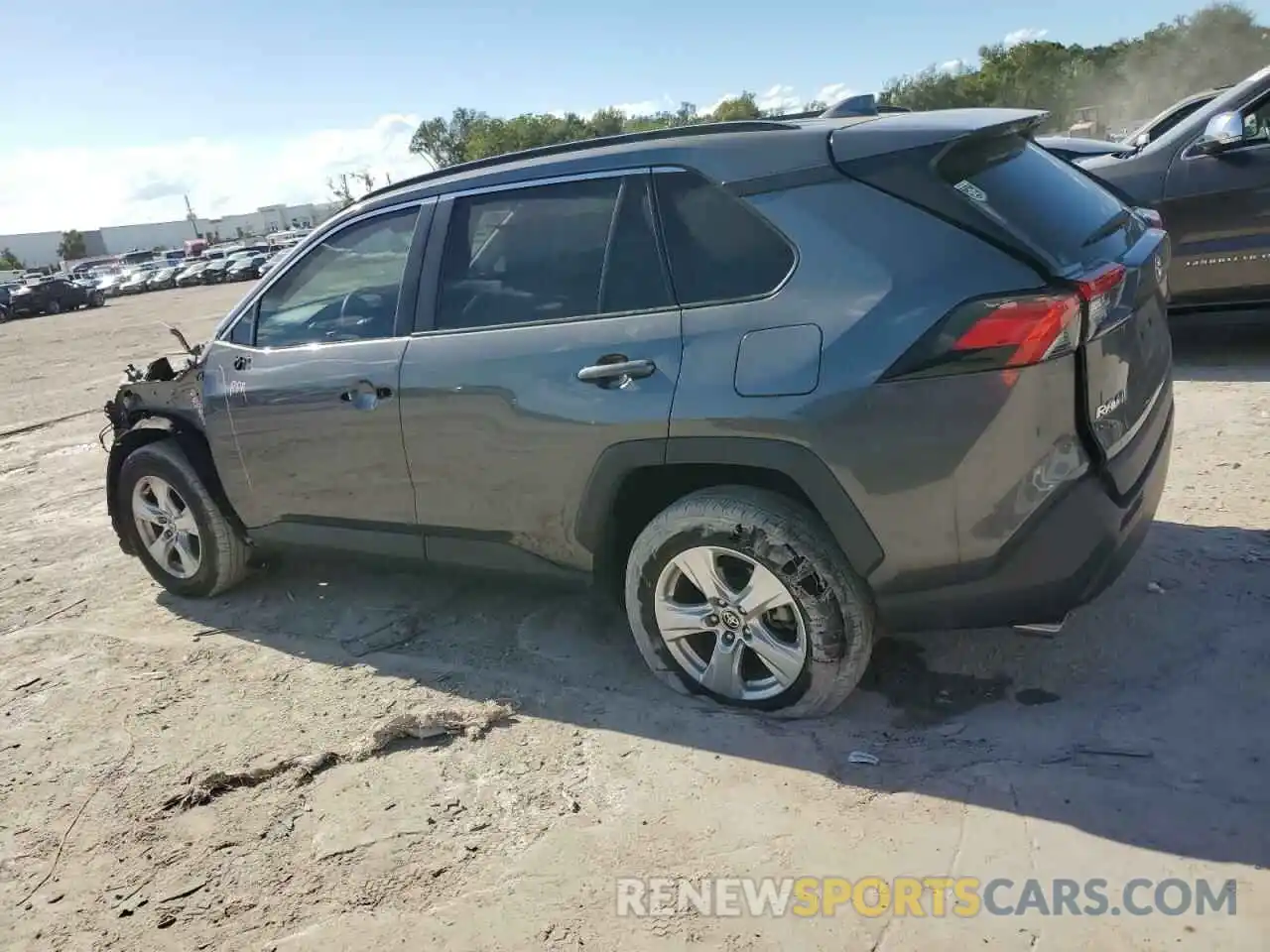 2 Photograph of a damaged car 2T3W1RFV9MC121384 TOYOTA RAV4 2021