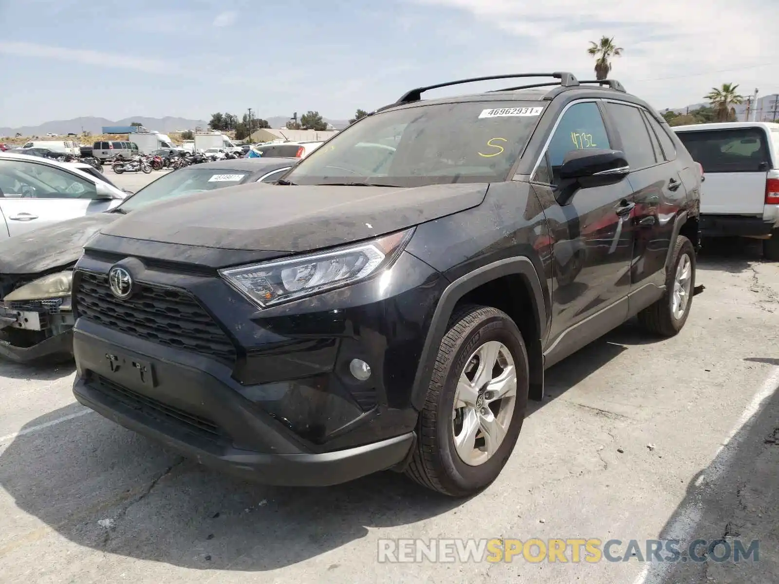 2 Photograph of a damaged car 2T3W1RFV9MC127931 TOYOTA RAV4 2021