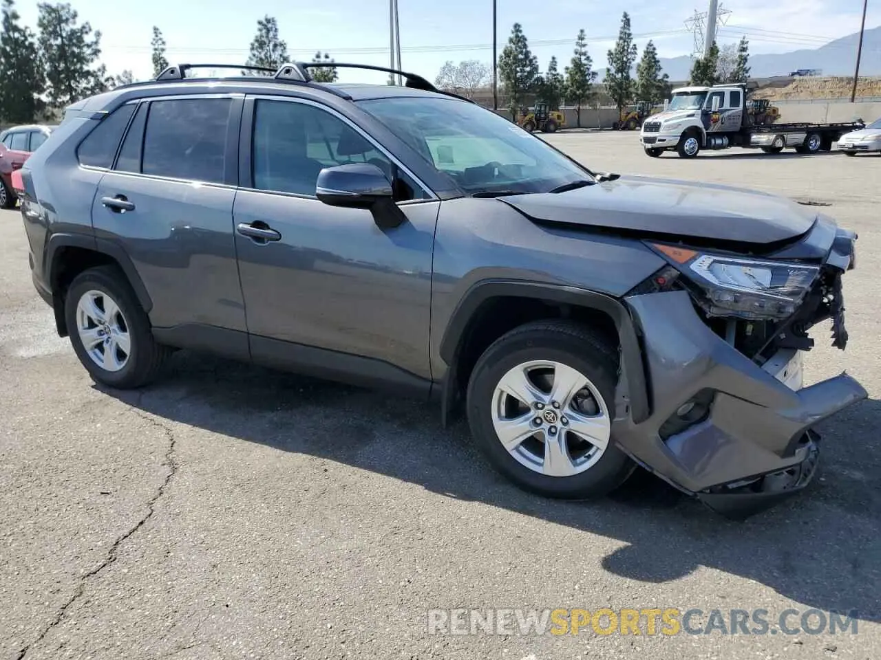4 Photograph of a damaged car 2T3W1RFV9MC149489 TOYOTA RAV4 2021