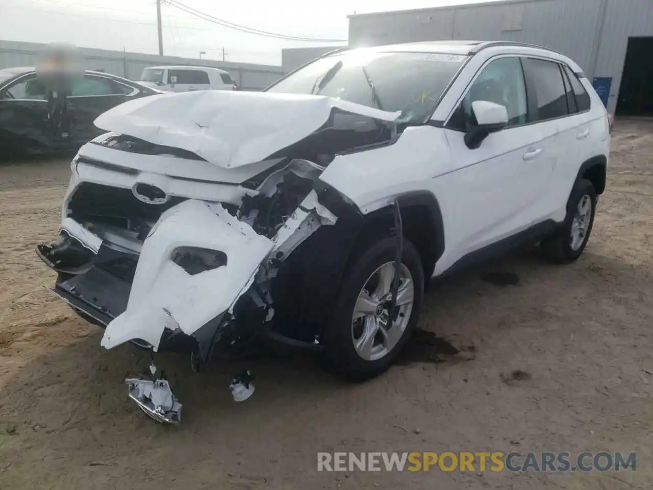 2 Photograph of a damaged car 2T3W1RFV9MC157172 TOYOTA RAV4 2021