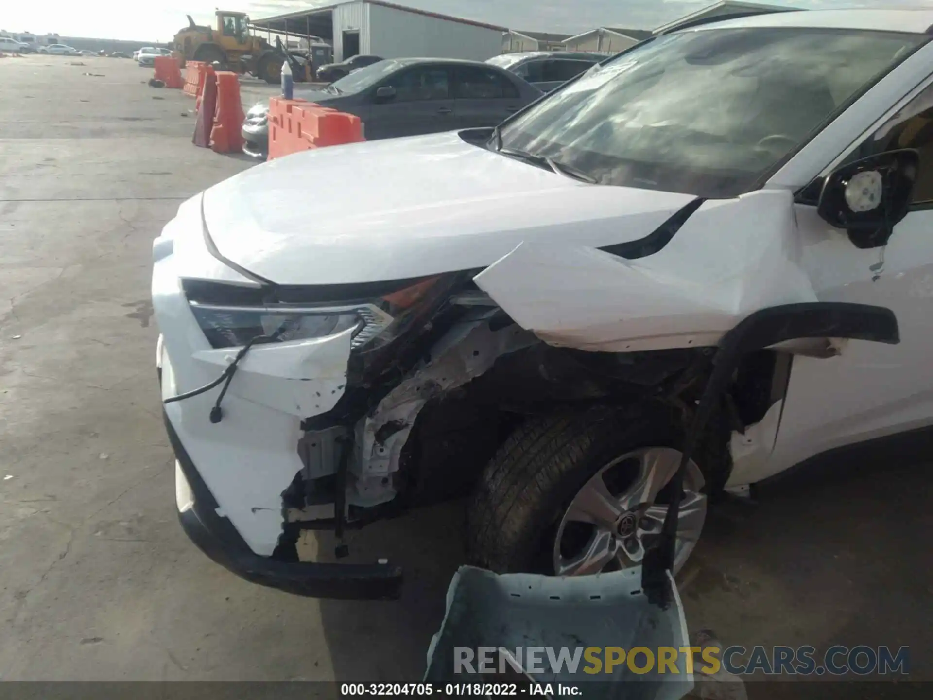 6 Photograph of a damaged car 2T3W1RFV9MC164350 TOYOTA RAV4 2021