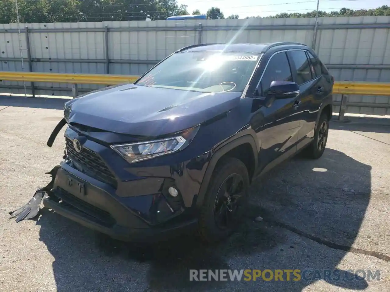 2 Photograph of a damaged car 2T3W1RFV9MW110142 TOYOTA RAV4 2021