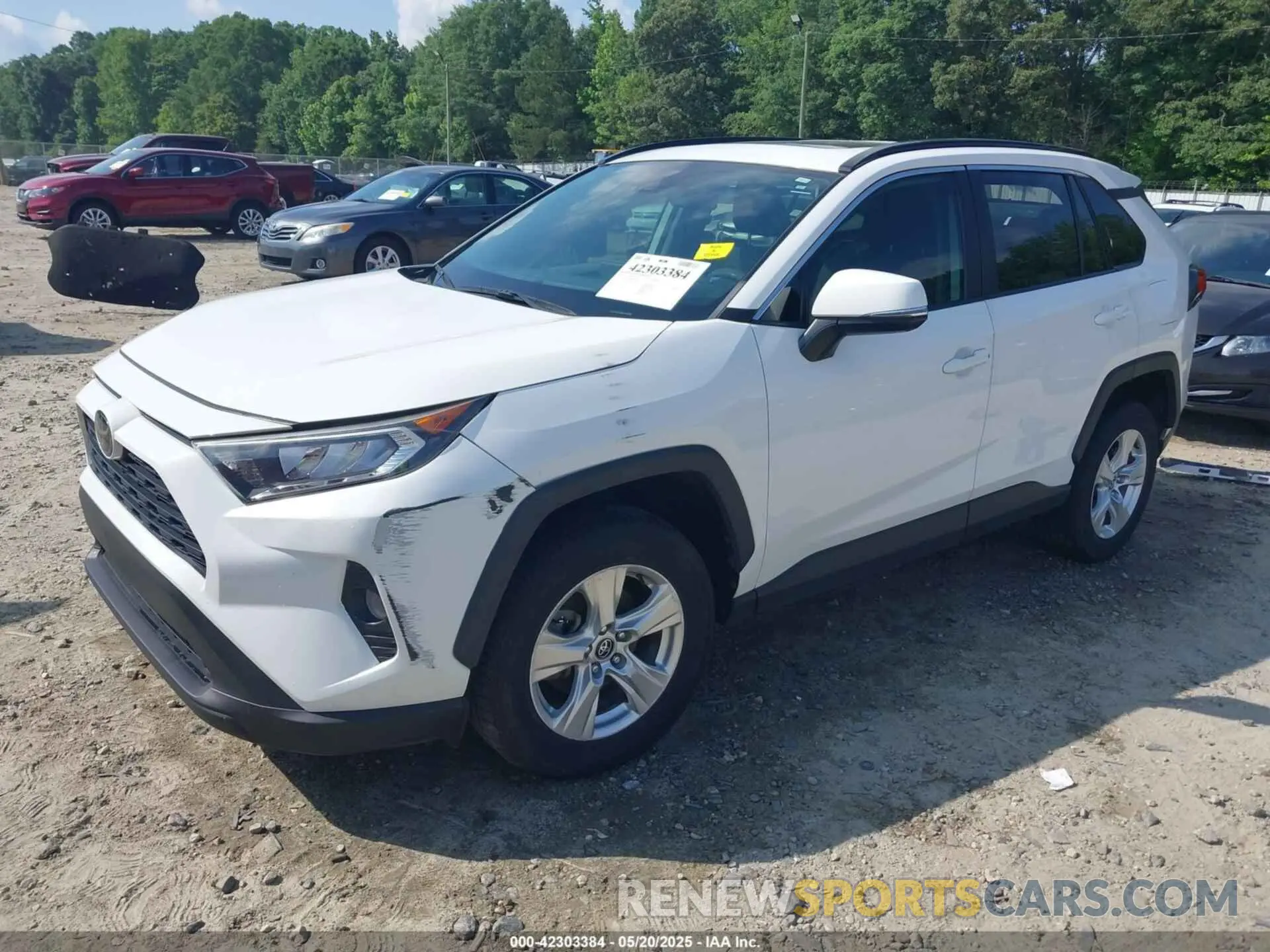 2 Photograph of a damaged car 2T3W1RFV9MW114868 TOYOTA RAV4 2021
