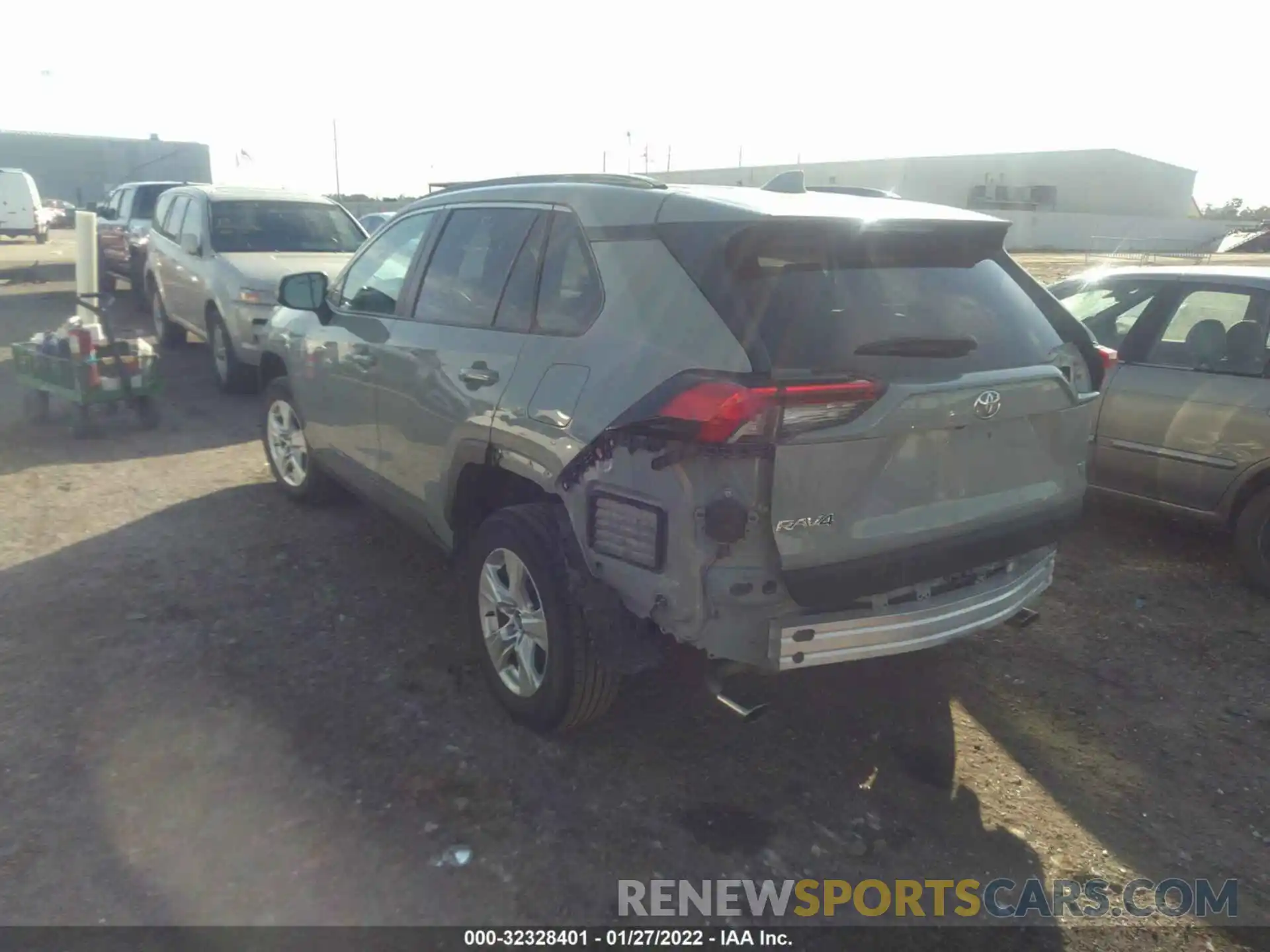 3 Photograph of a damaged car 2T3W1RFV9MW119052 TOYOTA RAV4 2021