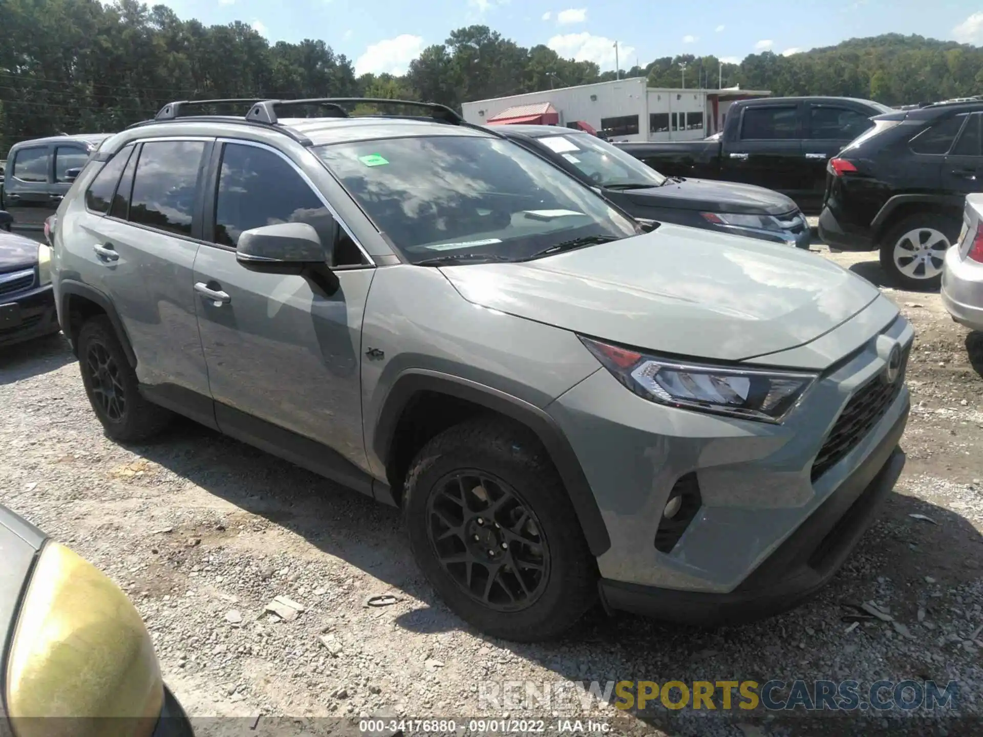 1 Photograph of a damaged car 2T3W1RFV9MW175377 TOYOTA RAV4 2021