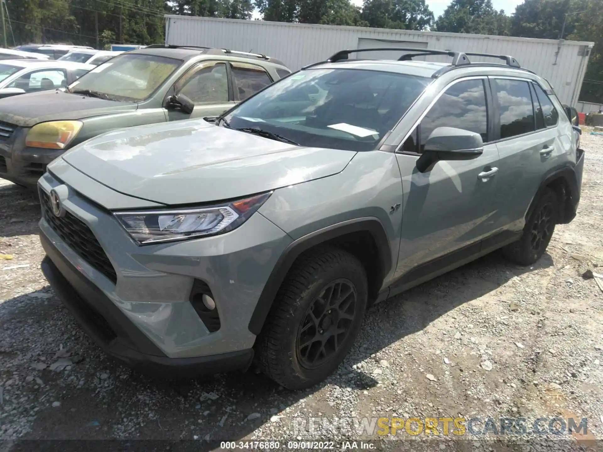 2 Photograph of a damaged car 2T3W1RFV9MW175377 TOYOTA RAV4 2021