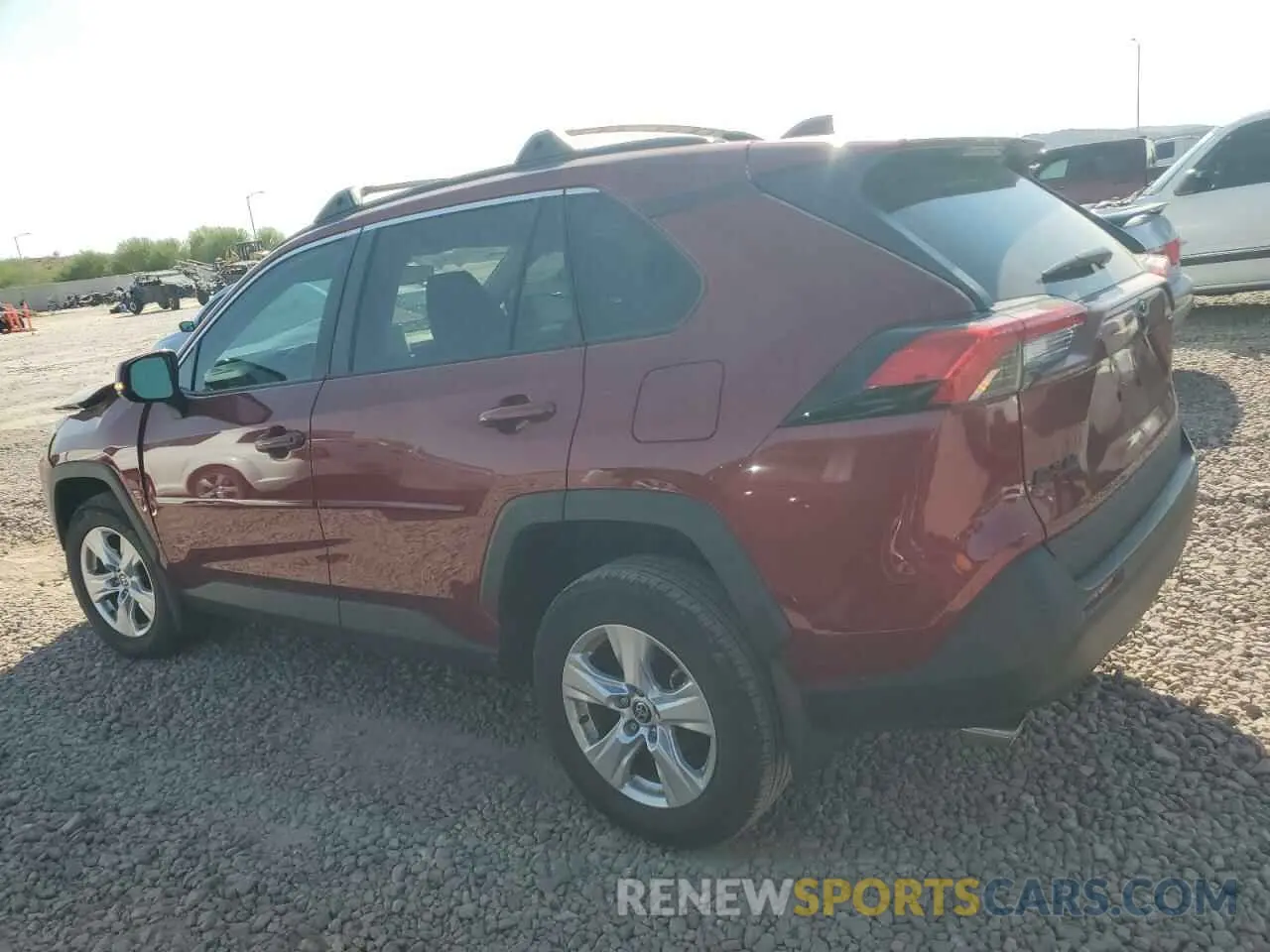 2 Photograph of a damaged car 2T3W1RFV9MW176013 TOYOTA RAV4 2021