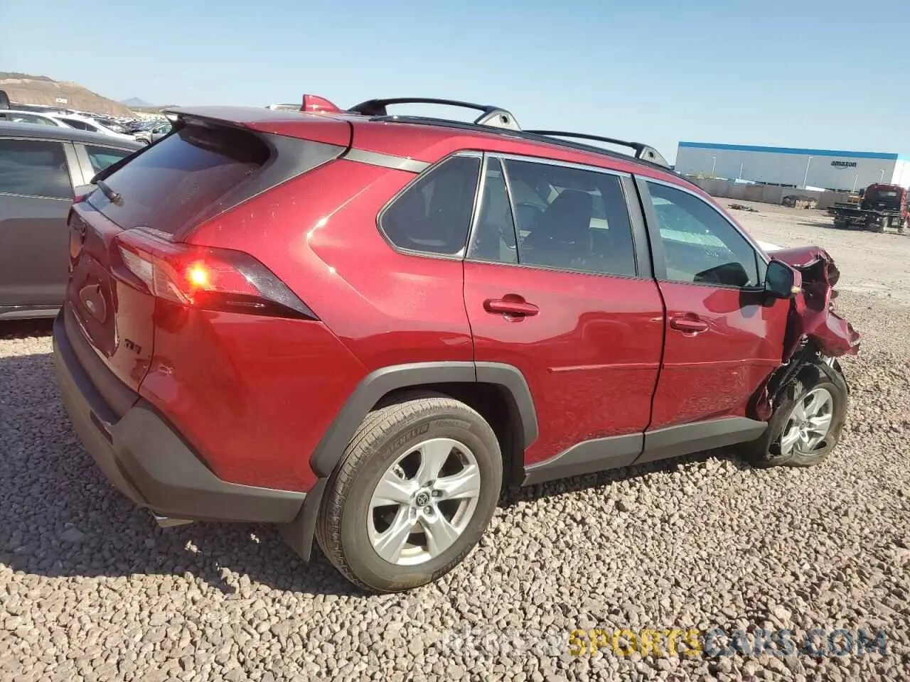 3 Photograph of a damaged car 2T3W1RFV9MW176013 TOYOTA RAV4 2021
