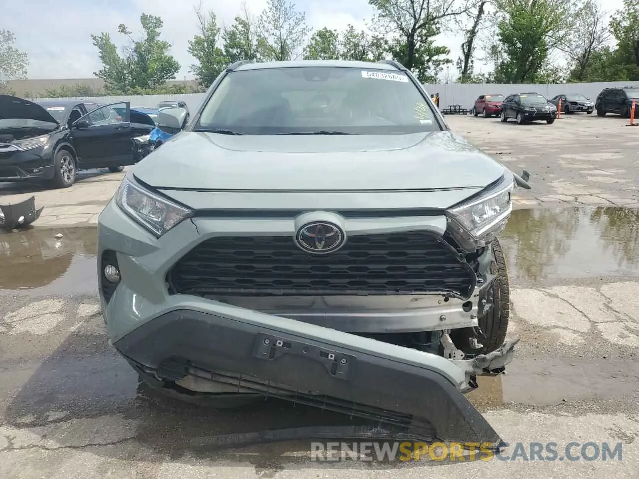 5 Photograph of a damaged car 2T3W1RFVXMC087603 TOYOTA RAV4 2021