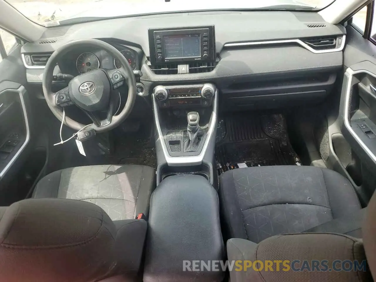 8 Photograph of a damaged car 2T3W1RFVXMC087603 TOYOTA RAV4 2021