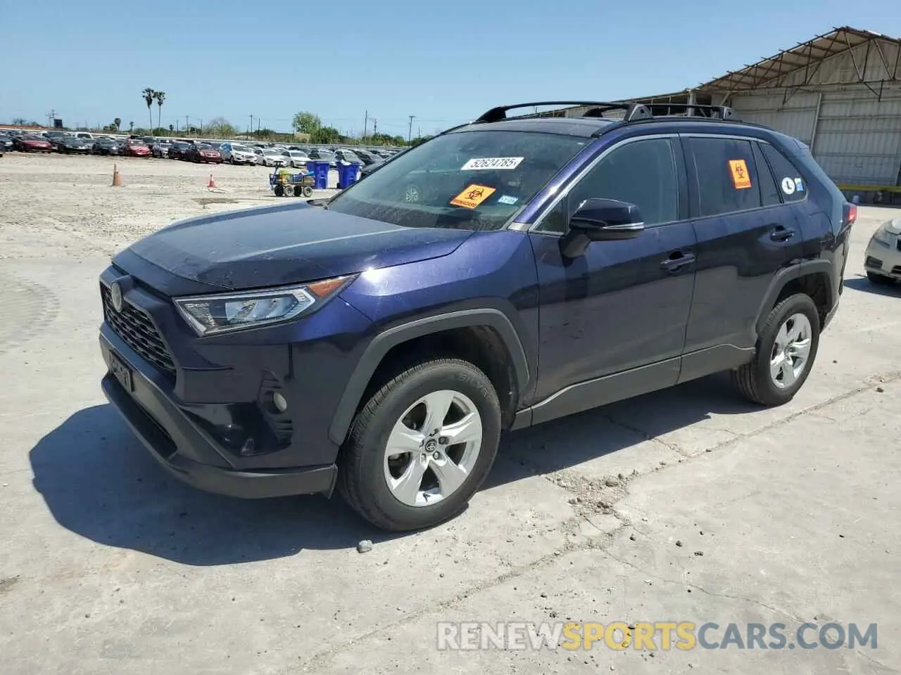 1 Photograph of a damaged car 2T3W1RFVXMC090503 TOYOTA RAV4 2021