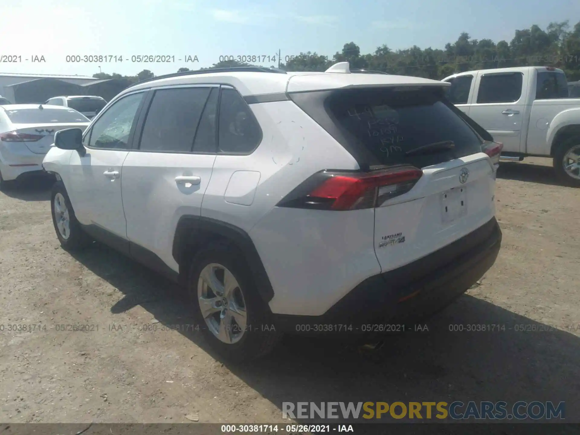 3 Photograph of a damaged car 2T3W1RFVXMC092204 TOYOTA RAV4 2021