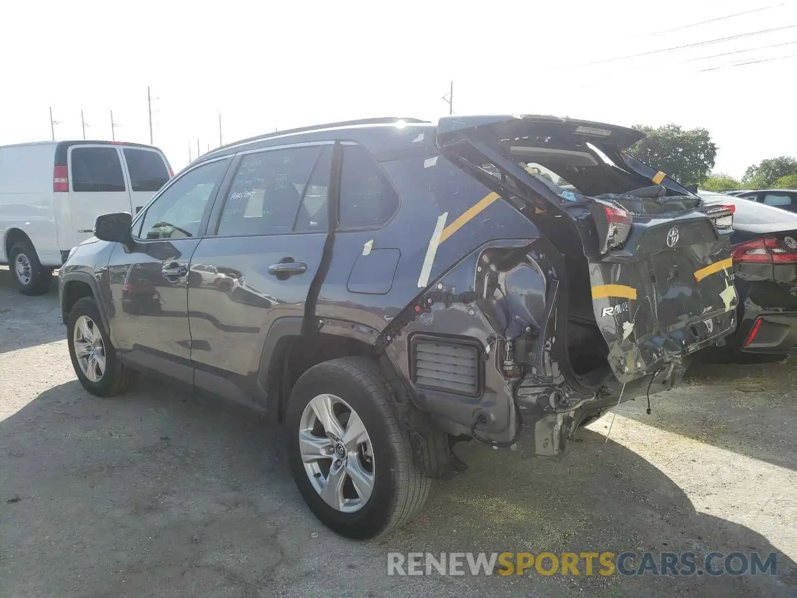 3 Photograph of a damaged car 2T3W1RFVXMC093742 TOYOTA RAV4 2021