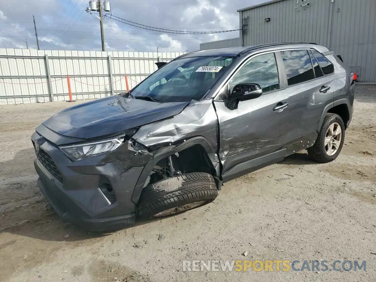 1 Photograph of a damaged car 2T3W1RFVXMC095782 TOYOTA RAV4 2021