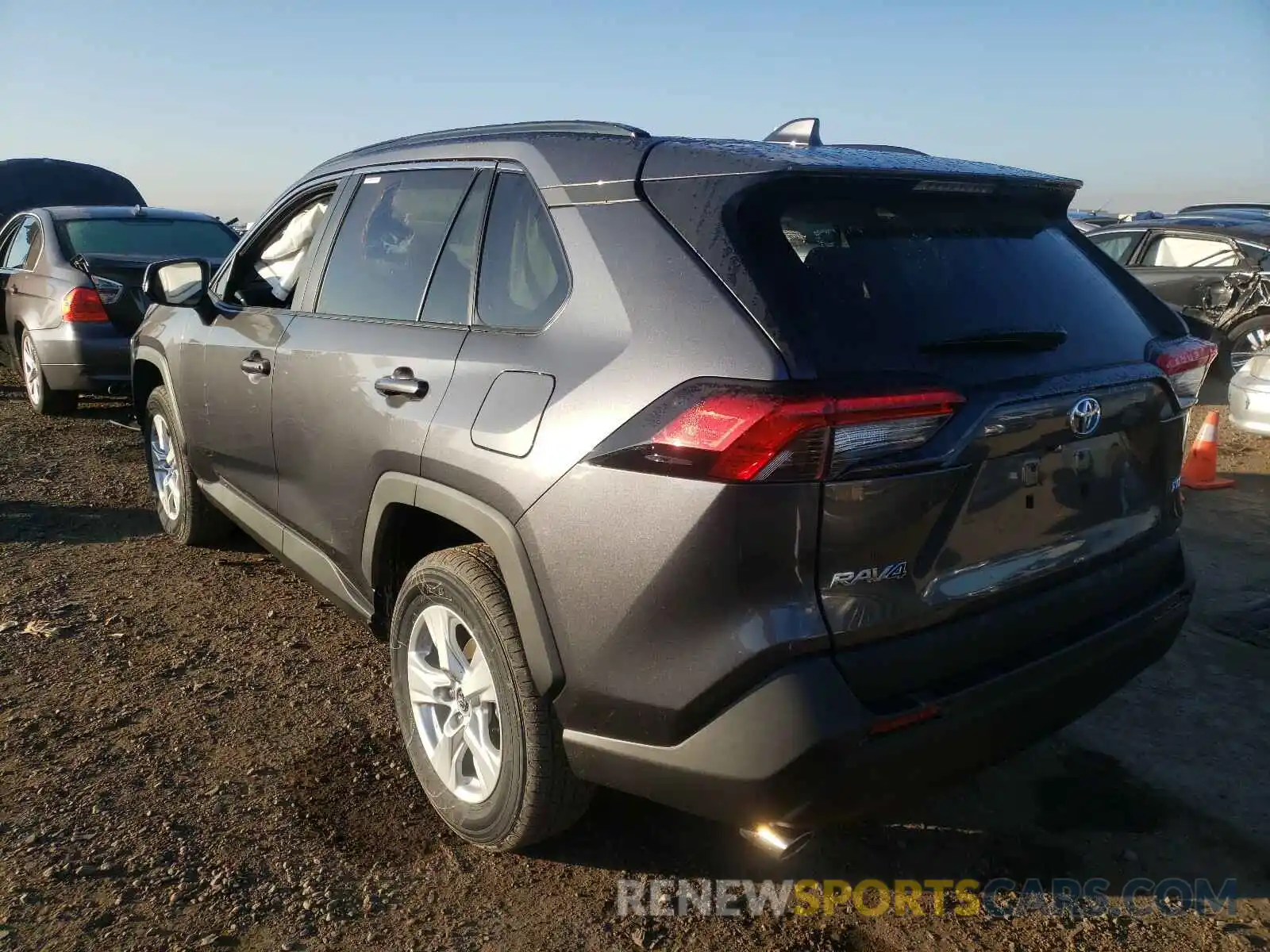 3 Photograph of a damaged car 2T3W1RFVXMC098553 TOYOTA RAV4 2021