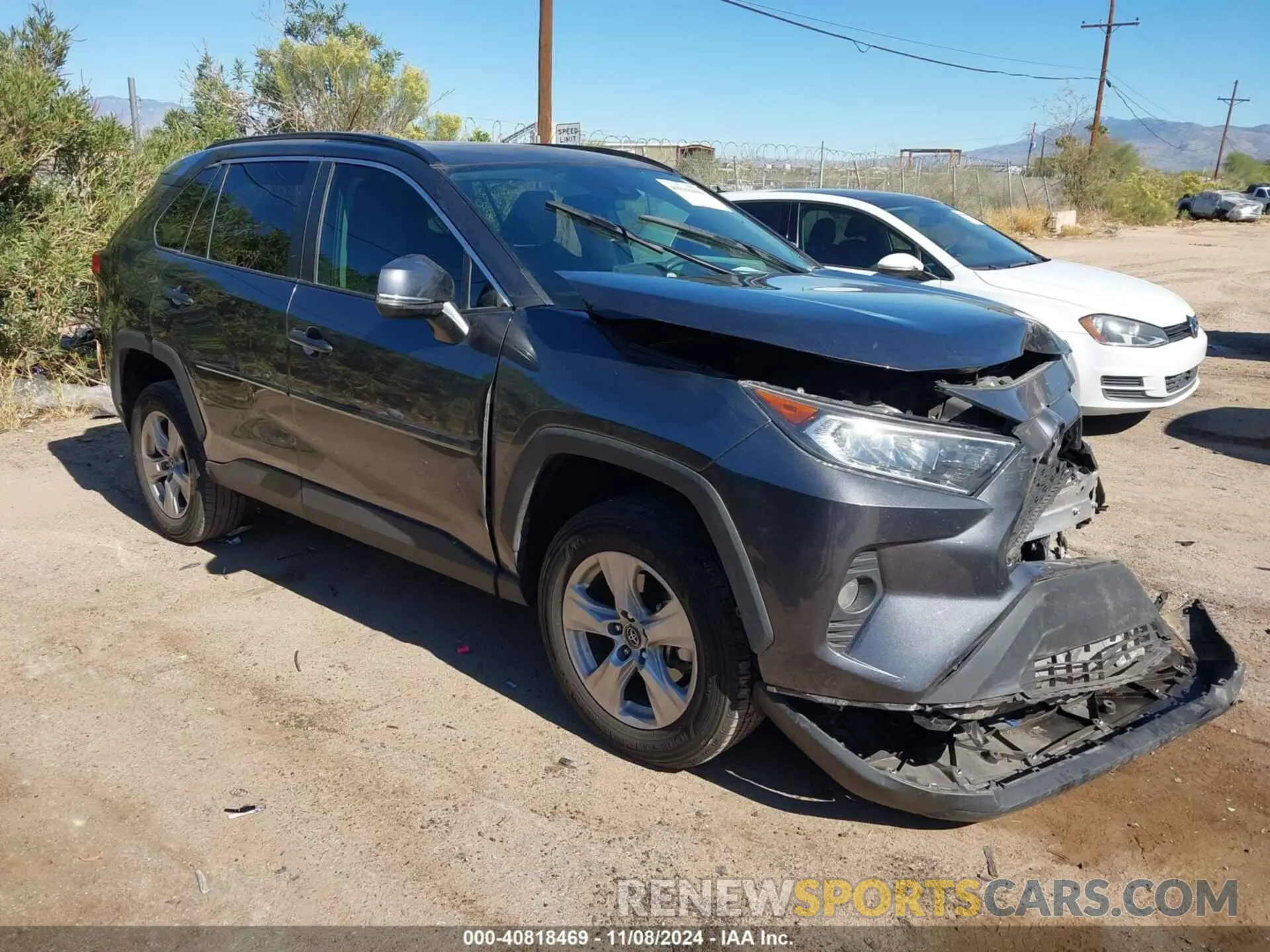 1 Photograph of a damaged car 2T3W1RFVXMC102861 TOYOTA RAV4 2021