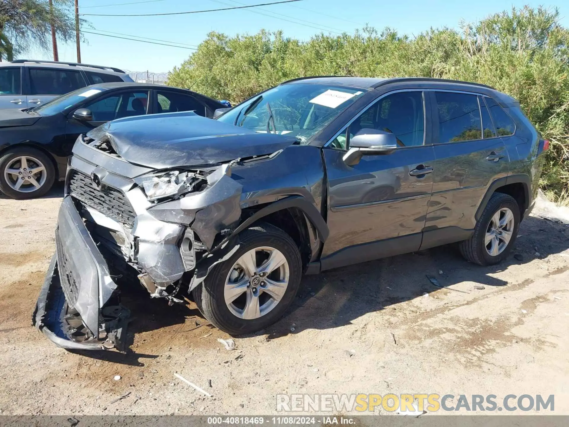 2 Photograph of a damaged car 2T3W1RFVXMC102861 TOYOTA RAV4 2021