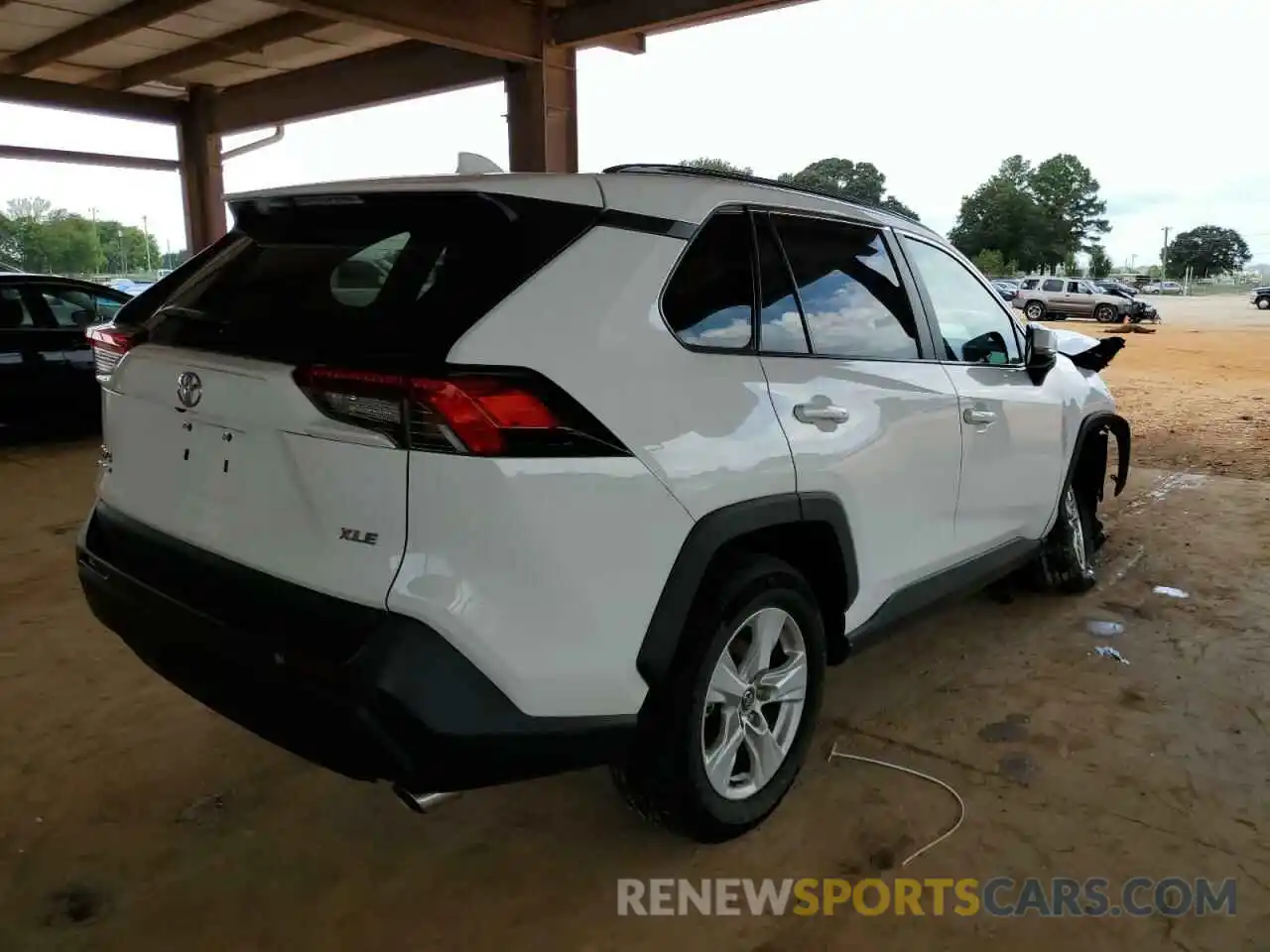 4 Photograph of a damaged car 2T3W1RFVXMC104545 TOYOTA RAV4 2021