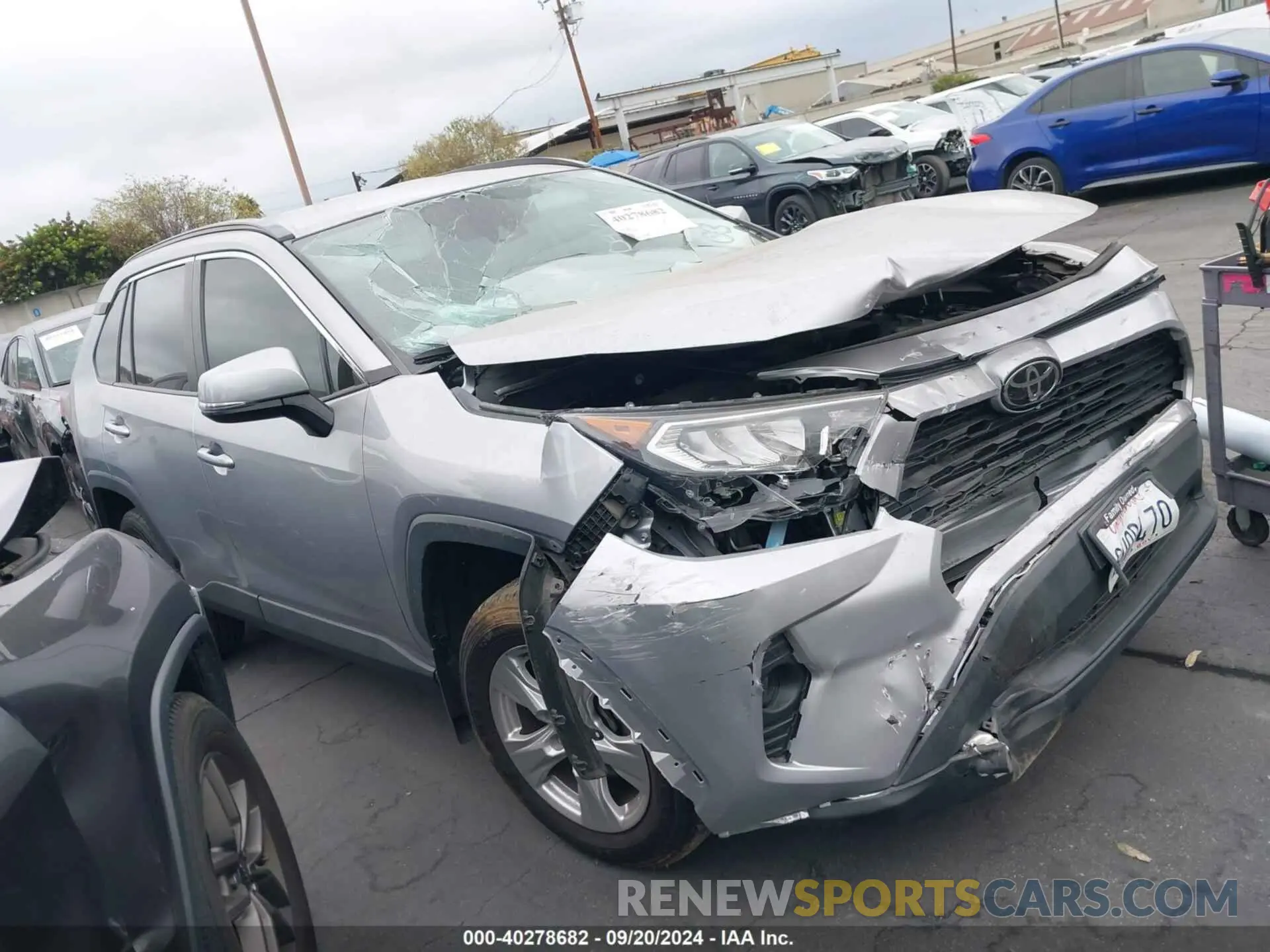 1 Photograph of a damaged car 2T3W1RFVXMC106070 TOYOTA RAV4 2021