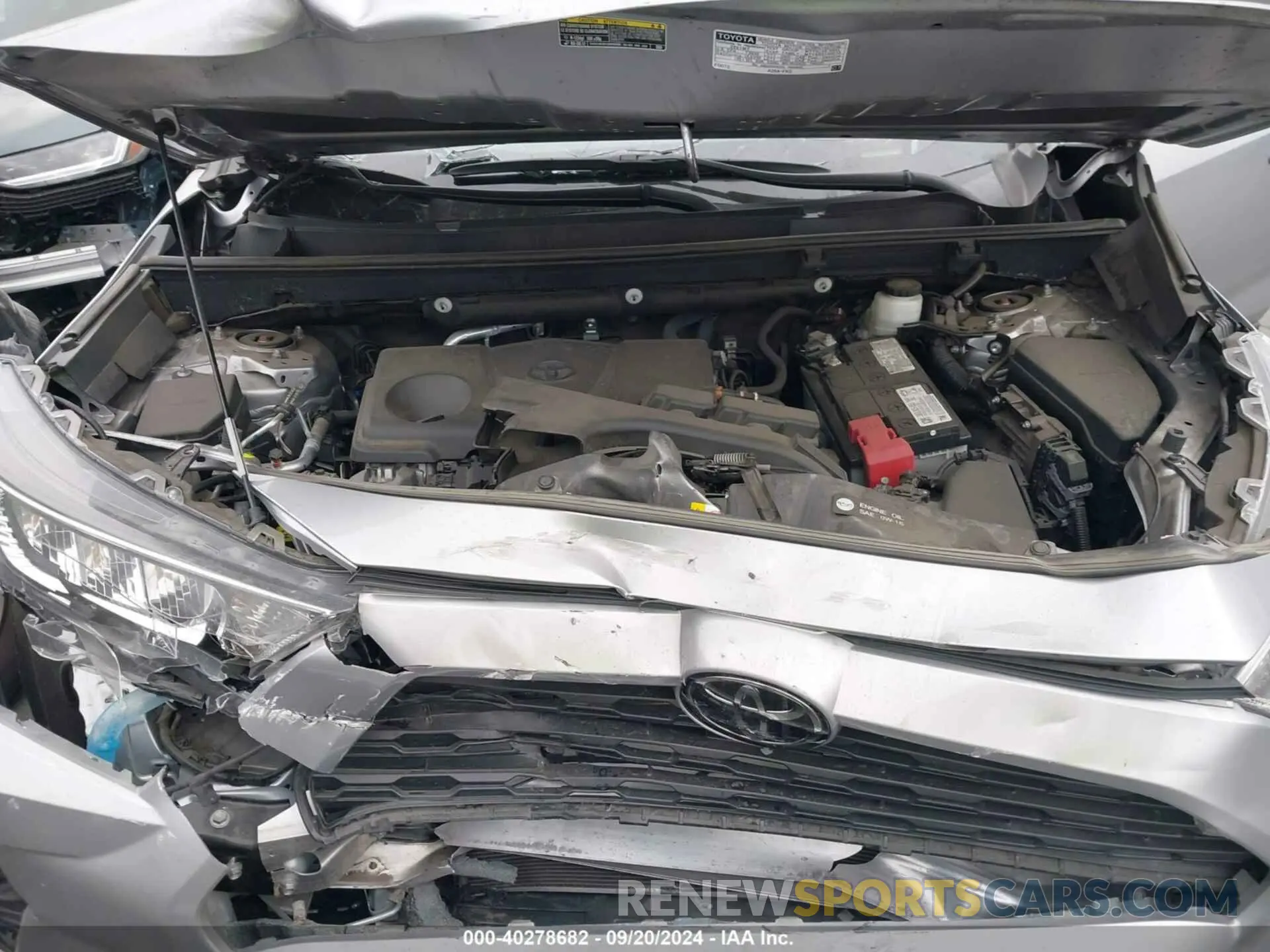10 Photograph of a damaged car 2T3W1RFVXMC106070 TOYOTA RAV4 2021
