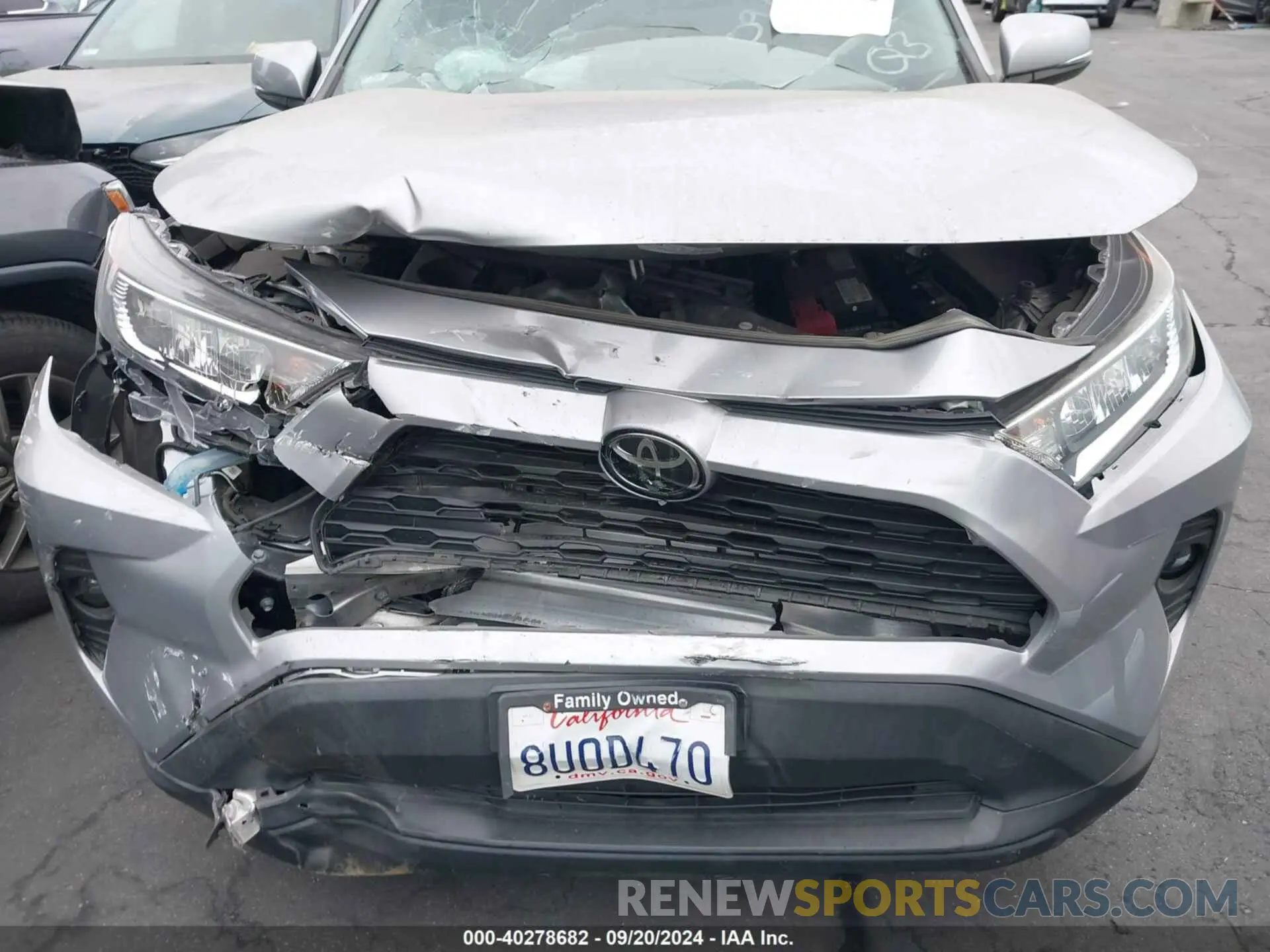 11 Photograph of a damaged car 2T3W1RFVXMC106070 TOYOTA RAV4 2021