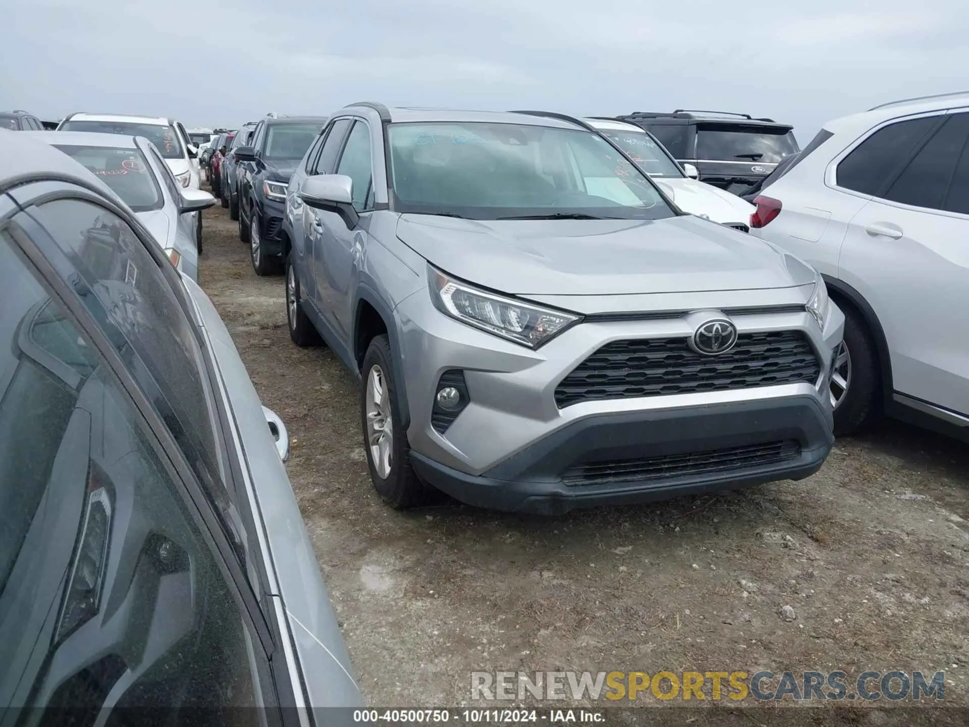 1 Photograph of a damaged car 2T3W1RFVXMC106568 TOYOTA RAV4 2021