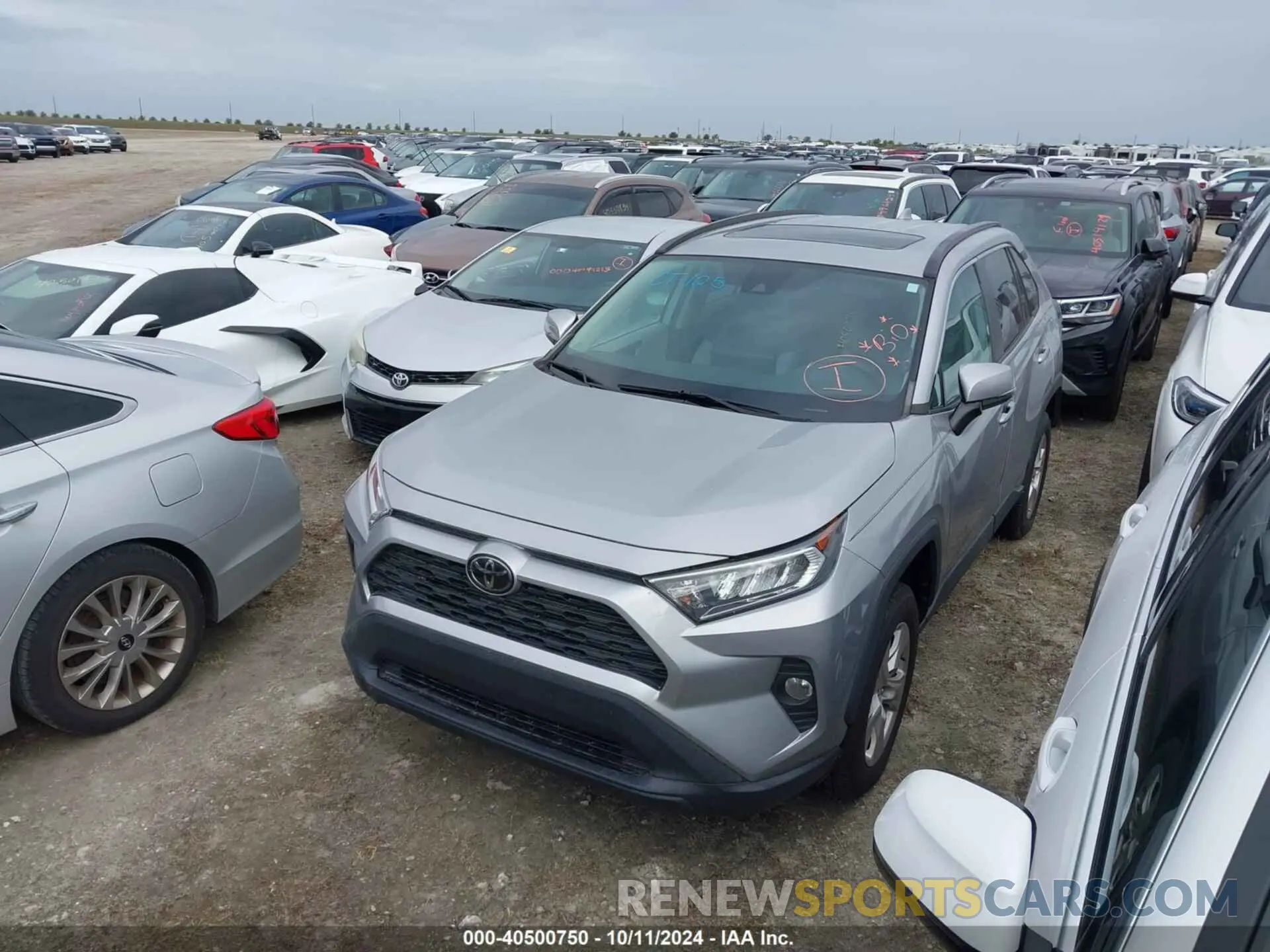 2 Photograph of a damaged car 2T3W1RFVXMC106568 TOYOTA RAV4 2021