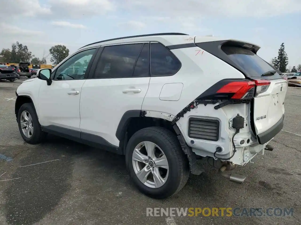 2 Photograph of a damaged car 2T3W1RFVXMC111348 TOYOTA RAV4 2021