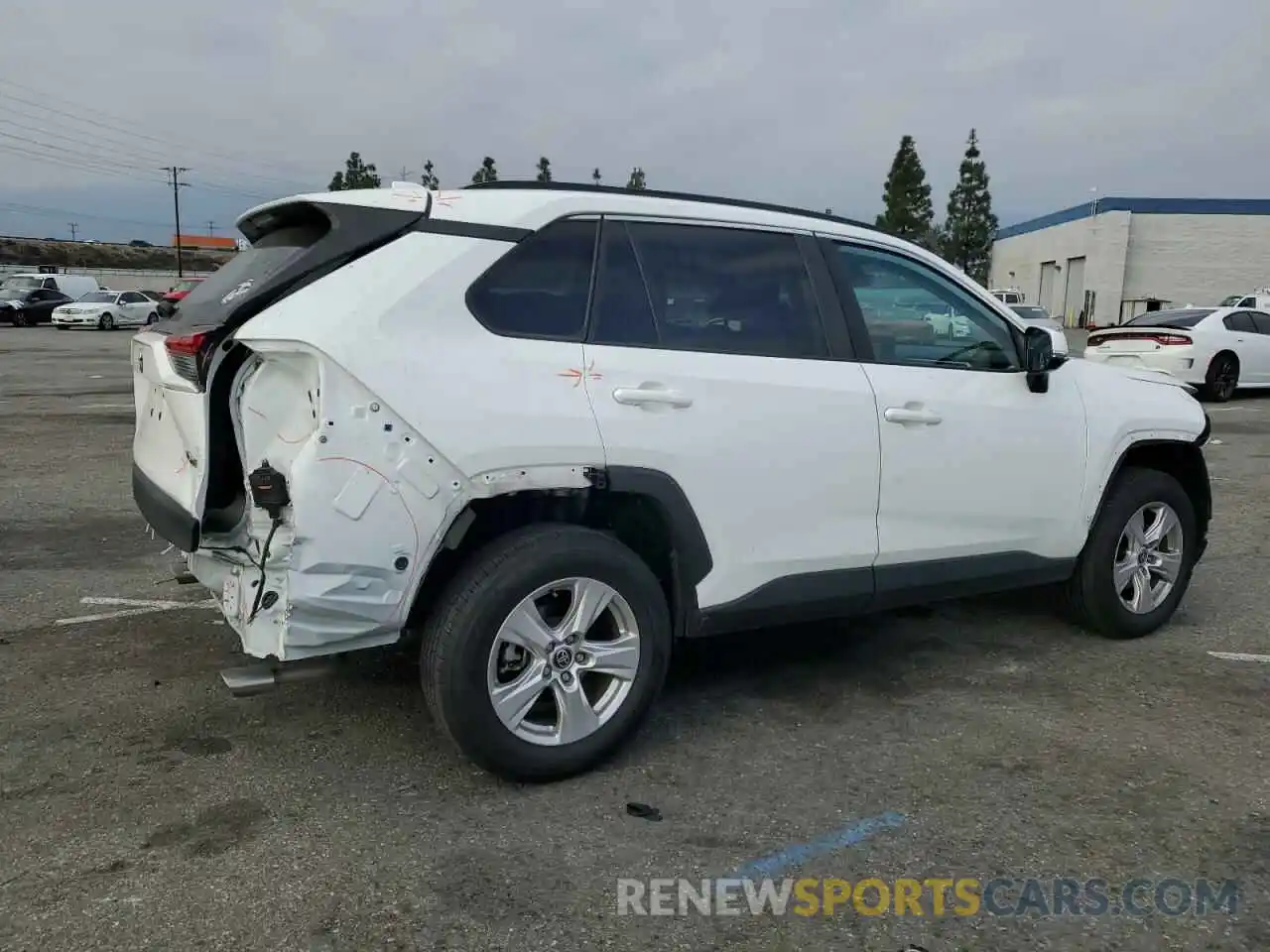 3 Photograph of a damaged car 2T3W1RFVXMC111348 TOYOTA RAV4 2021