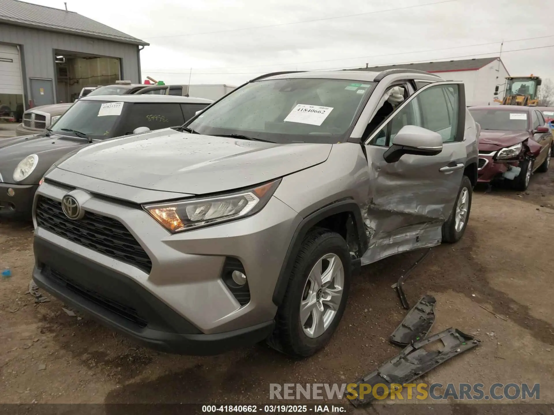 2 Photograph of a damaged car 2T3W1RFVXMC116274 TOYOTA RAV4 2021