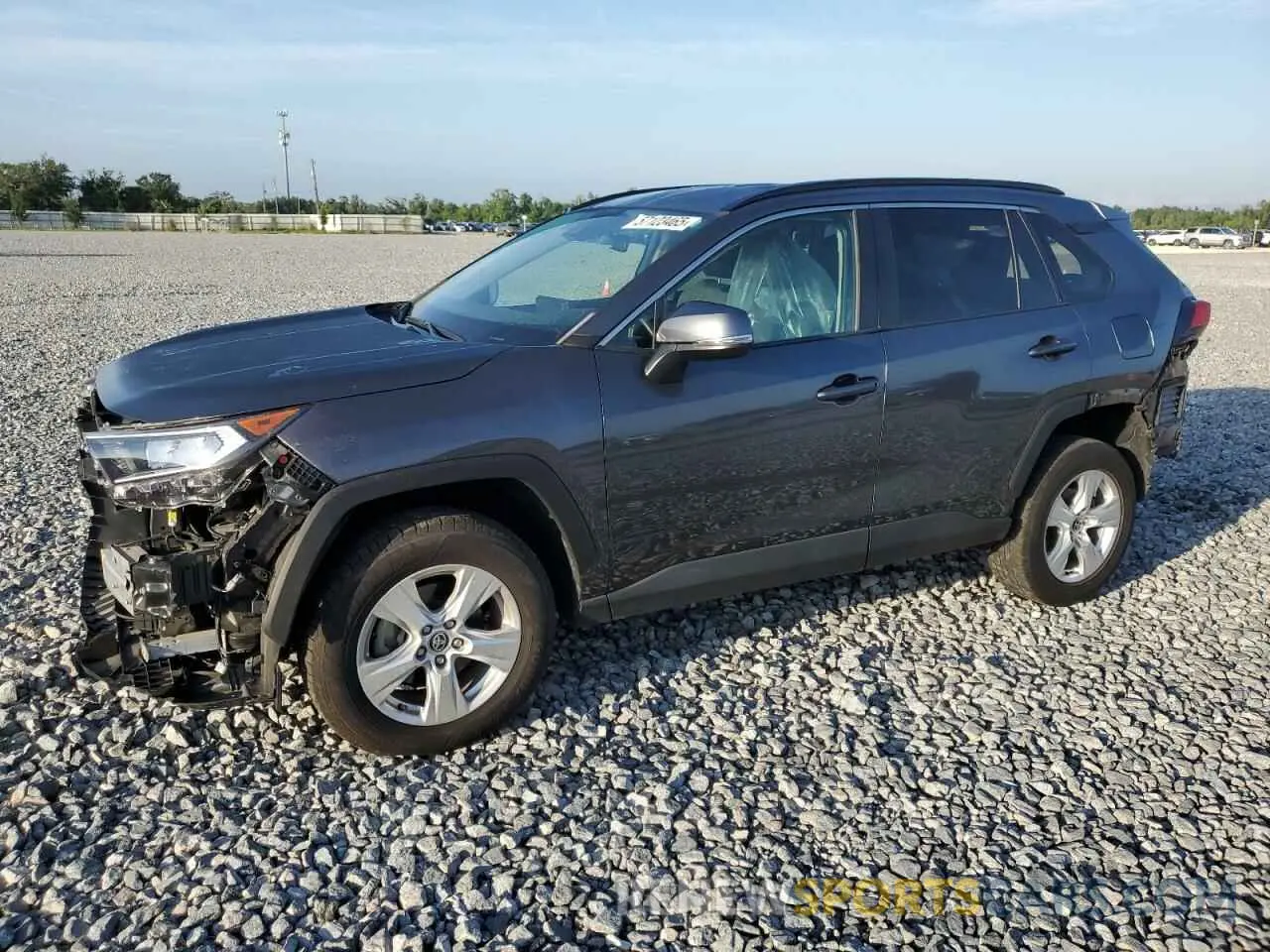 1 Photograph of a damaged car 2T3W1RFVXMC125685 TOYOTA RAV4 2021