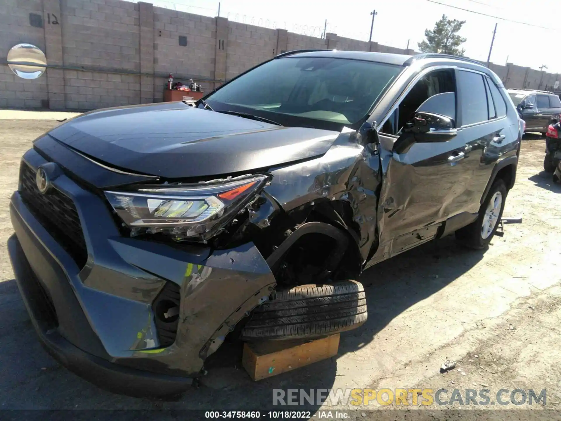 2 Photograph of a damaged car 2T3W1RFVXMC133527 TOYOTA RAV4 2021